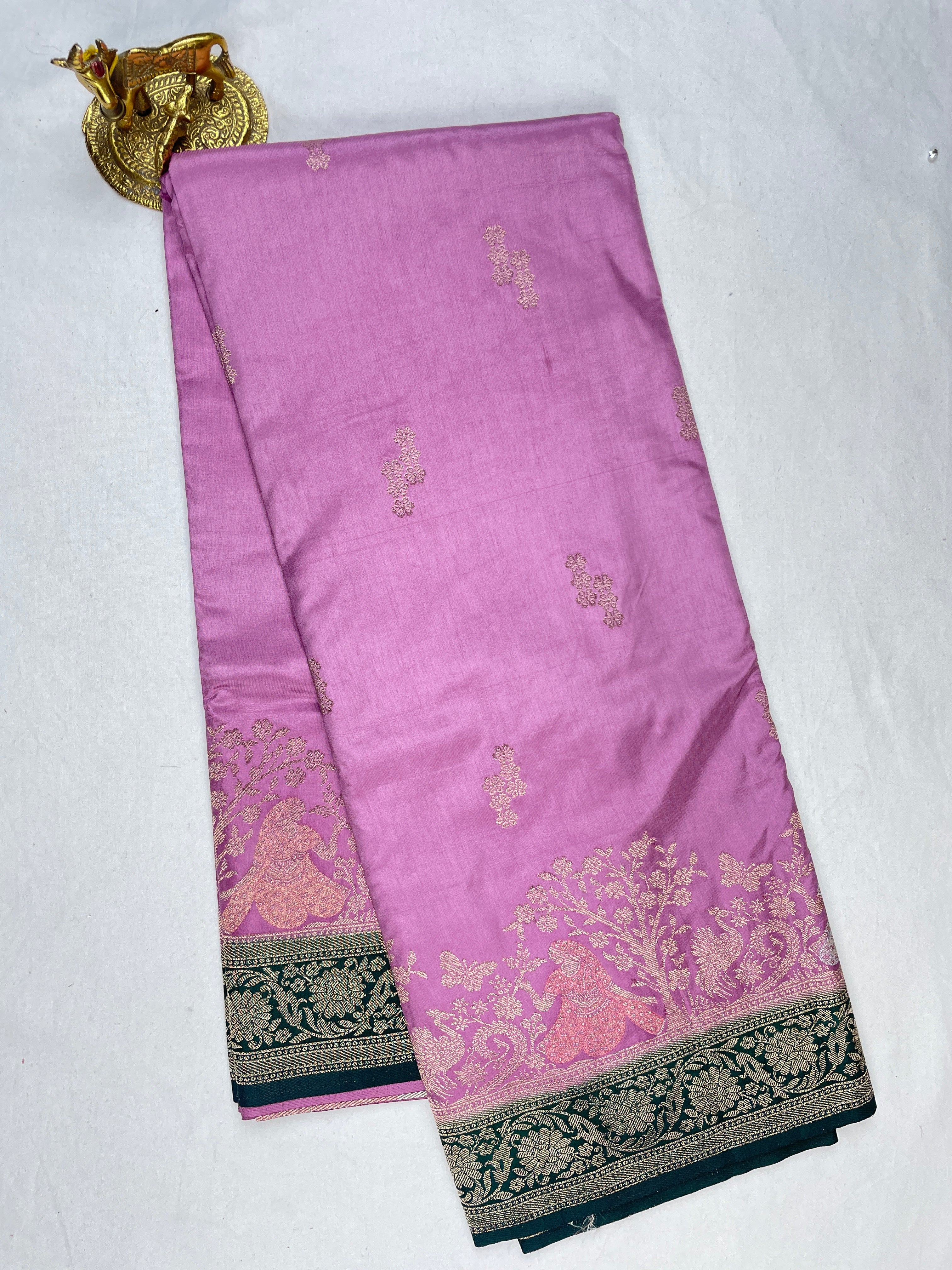 Malai Silk Saree Party wear
