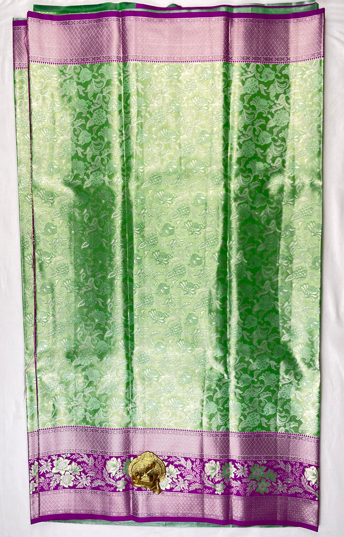 Kanchipattu Meenakari Design Sarees