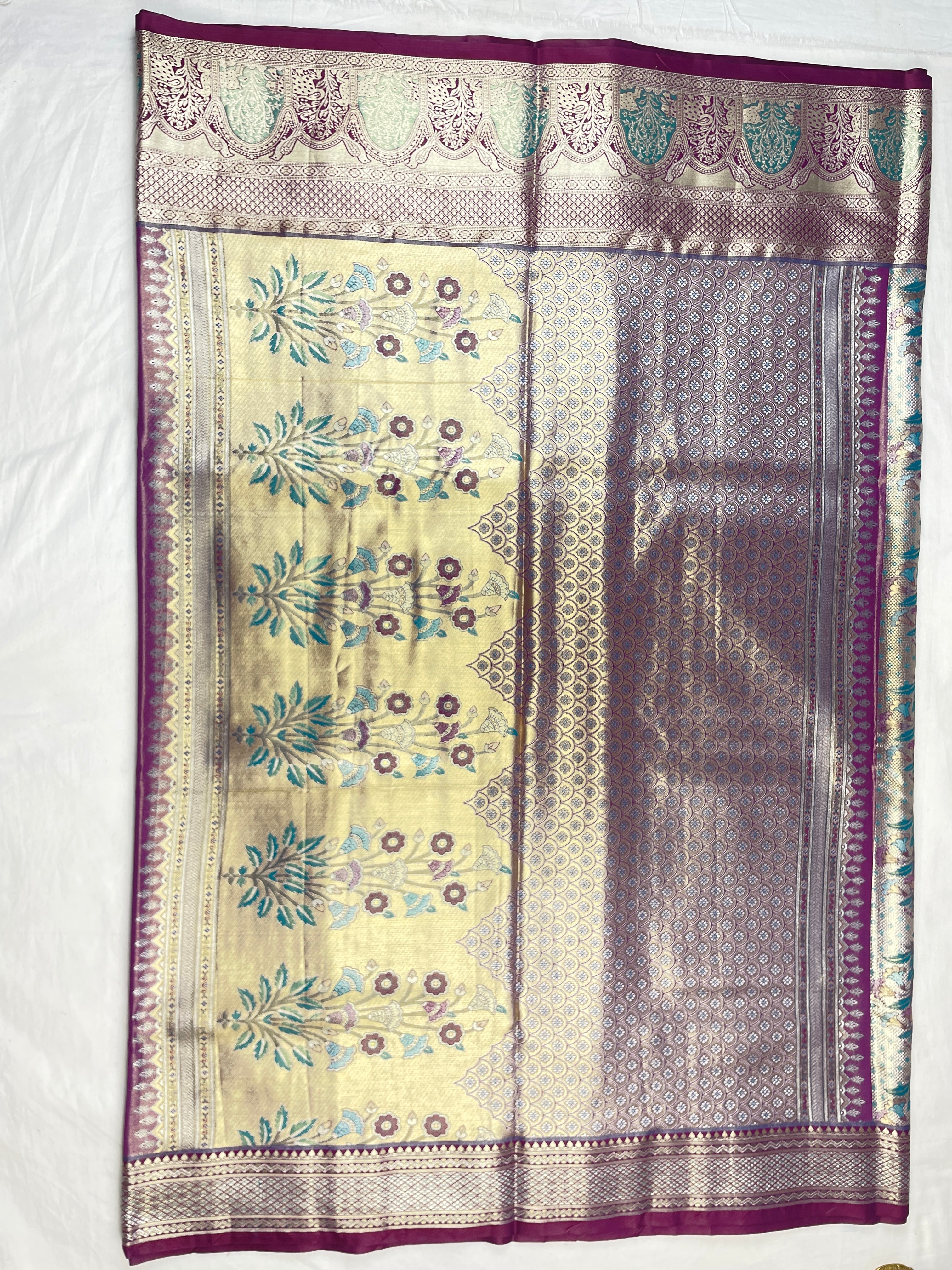 SemiPattu Bridal Saree