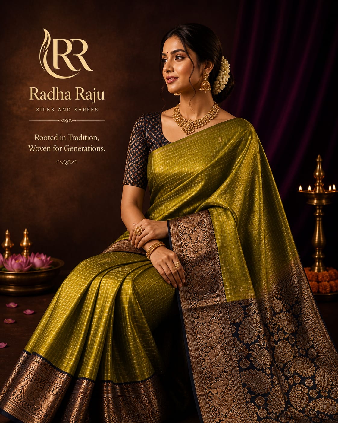 Kanchipattu pure Handloom Bridal Sarees