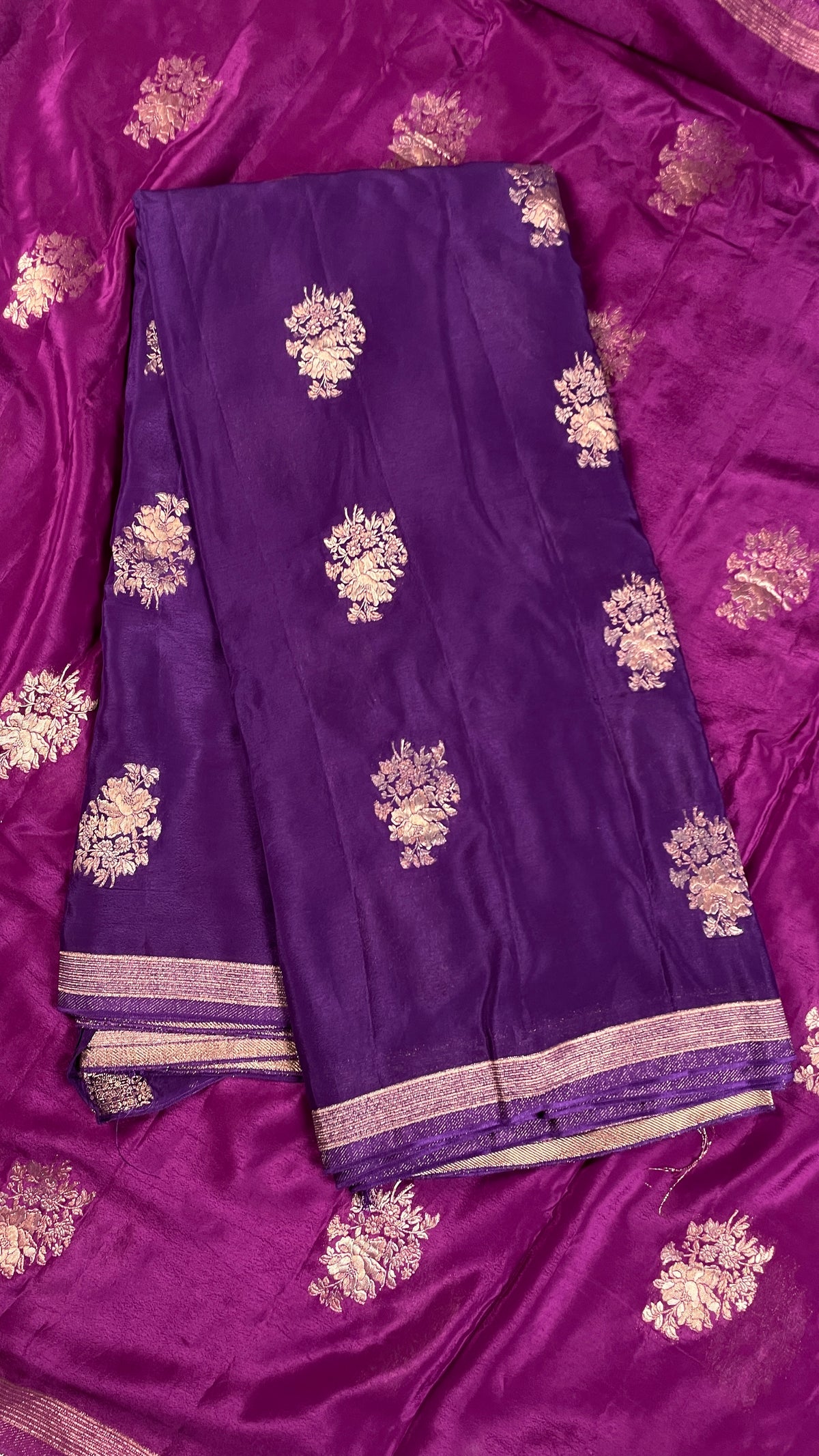 ✨ Premium Kashmiri Viscous Silk Saree ✨