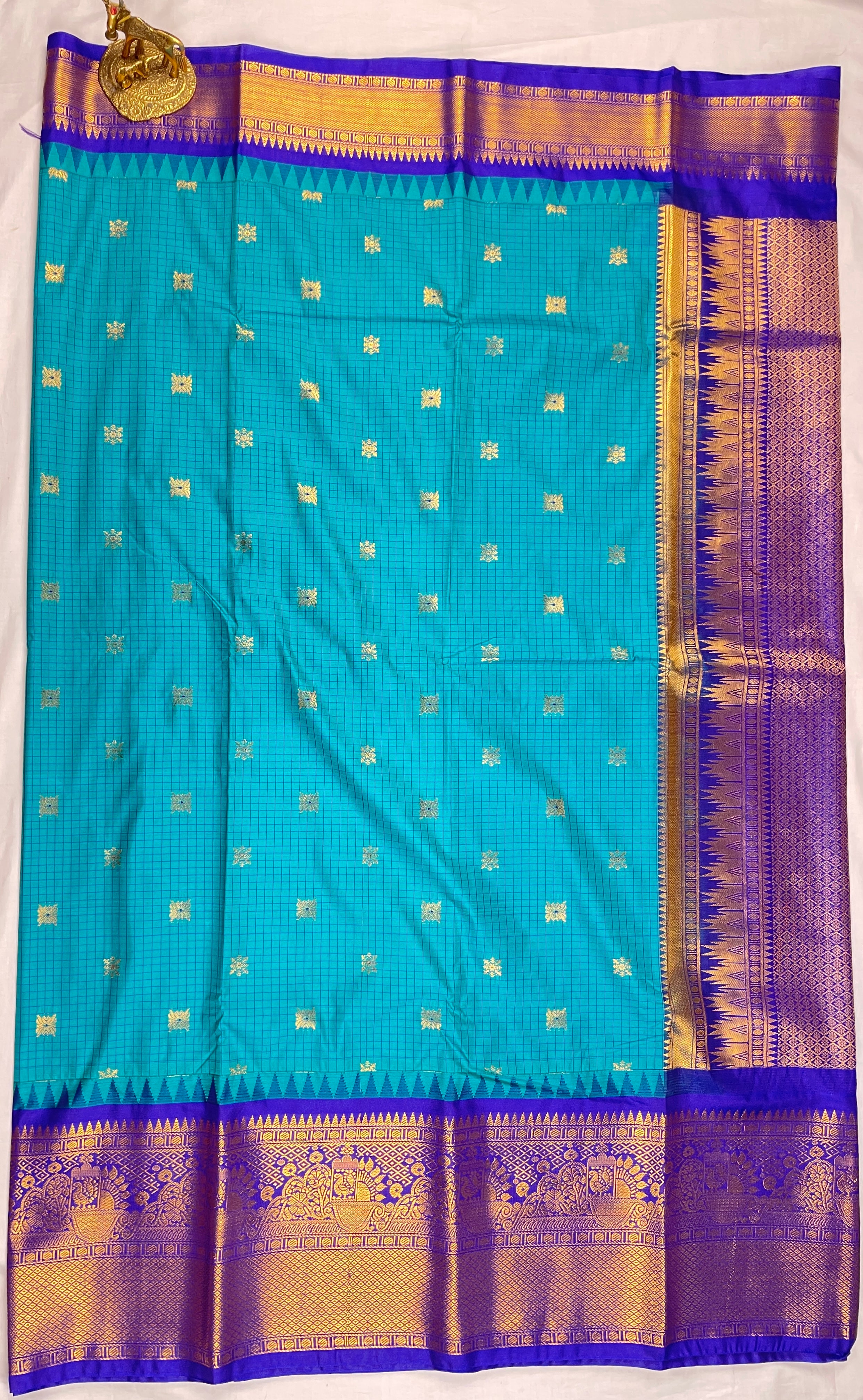 Semi Gadwal vintage Sarees