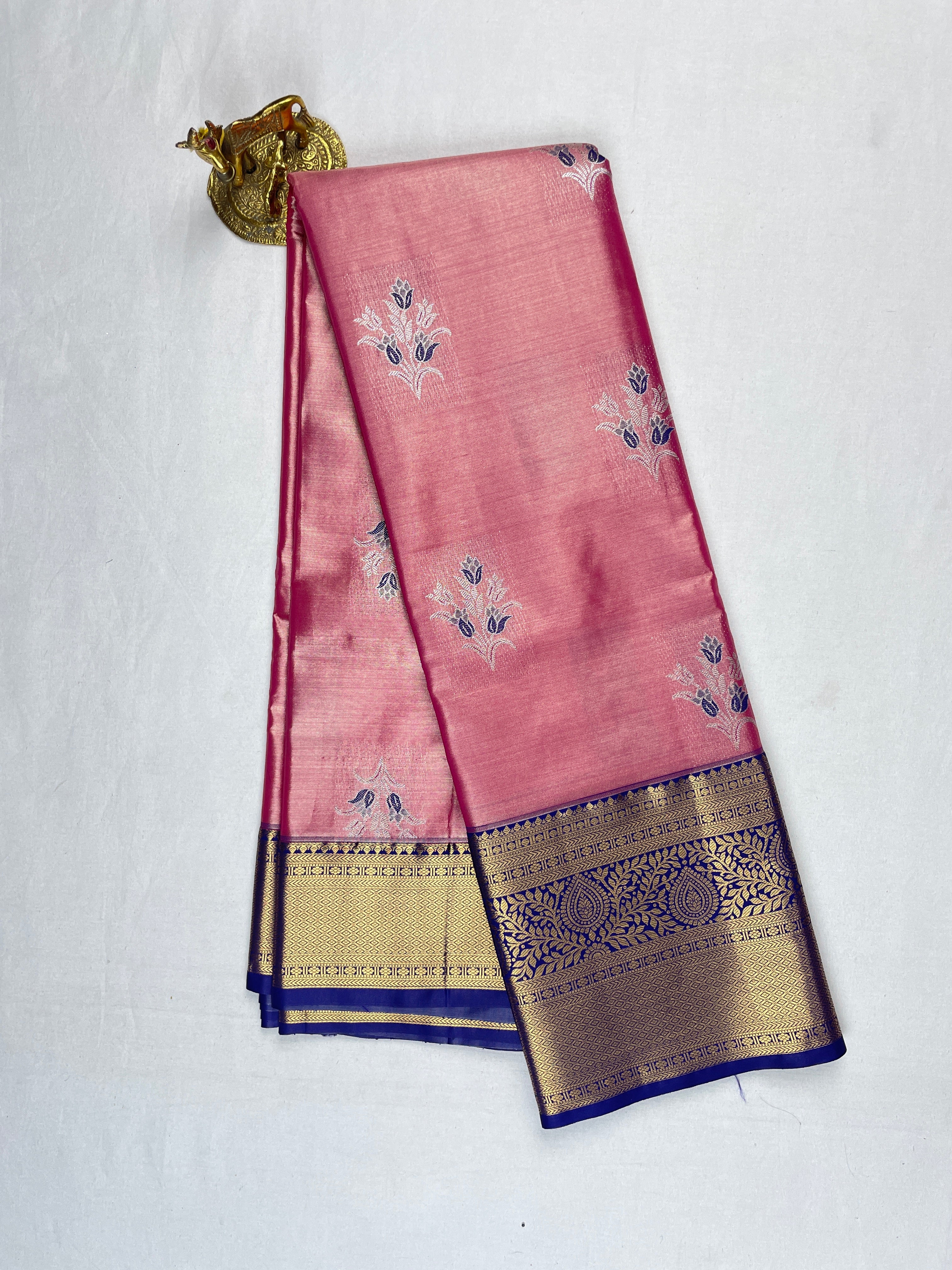Kanchipattu Tissue Saree