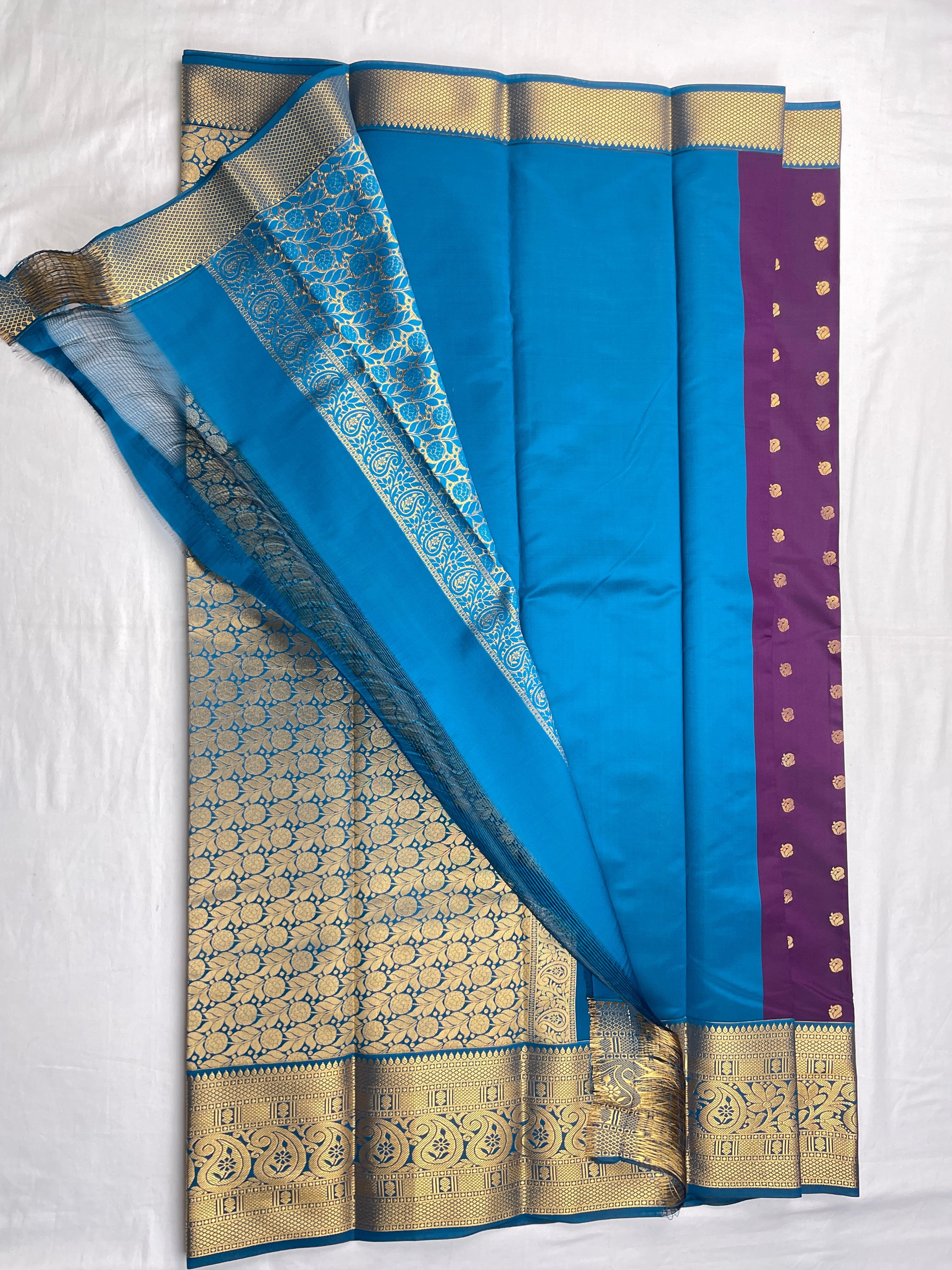 Semi Kanchipattu Saree