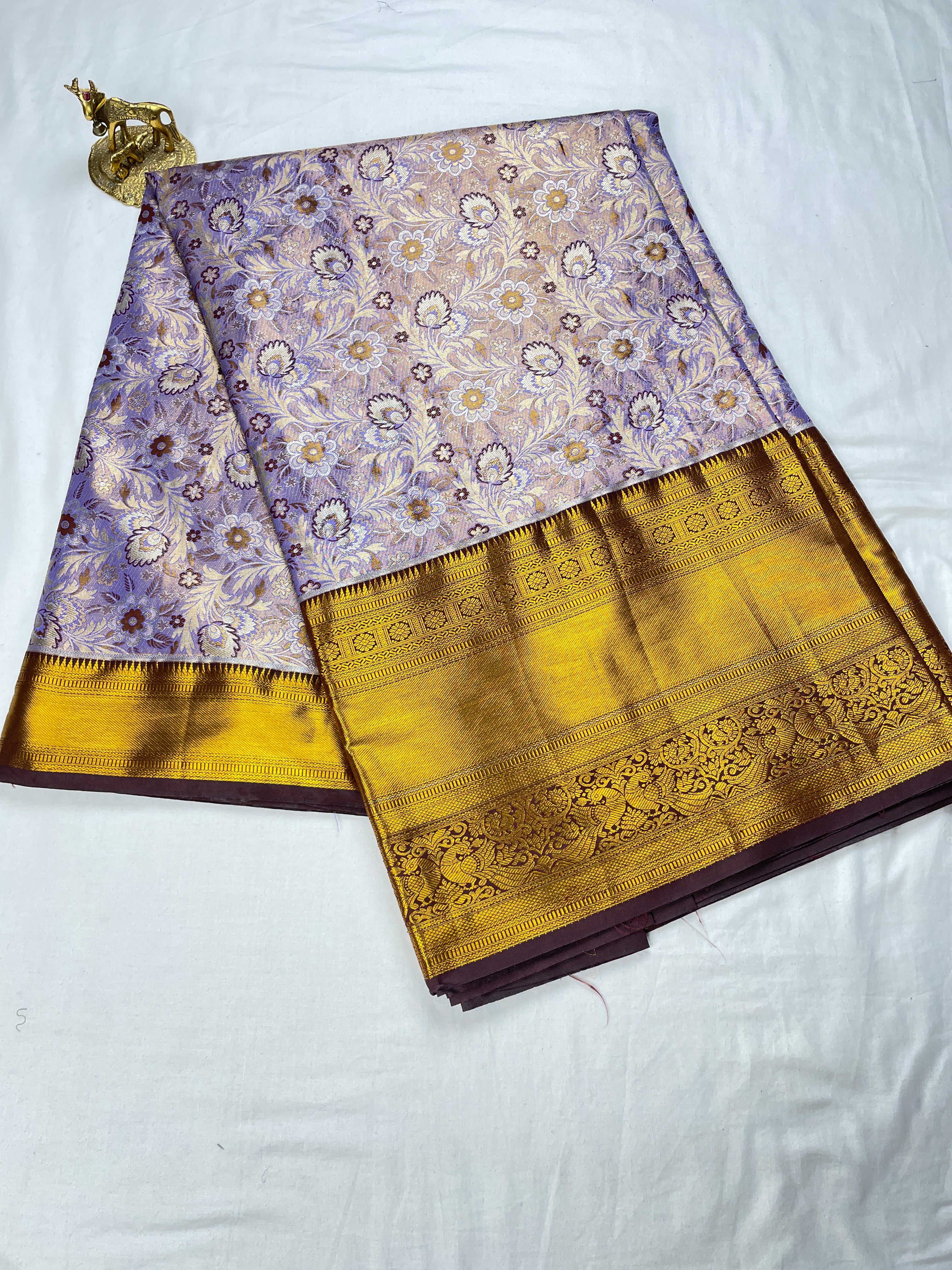 Kanchipattu Meenakari Design Sarees