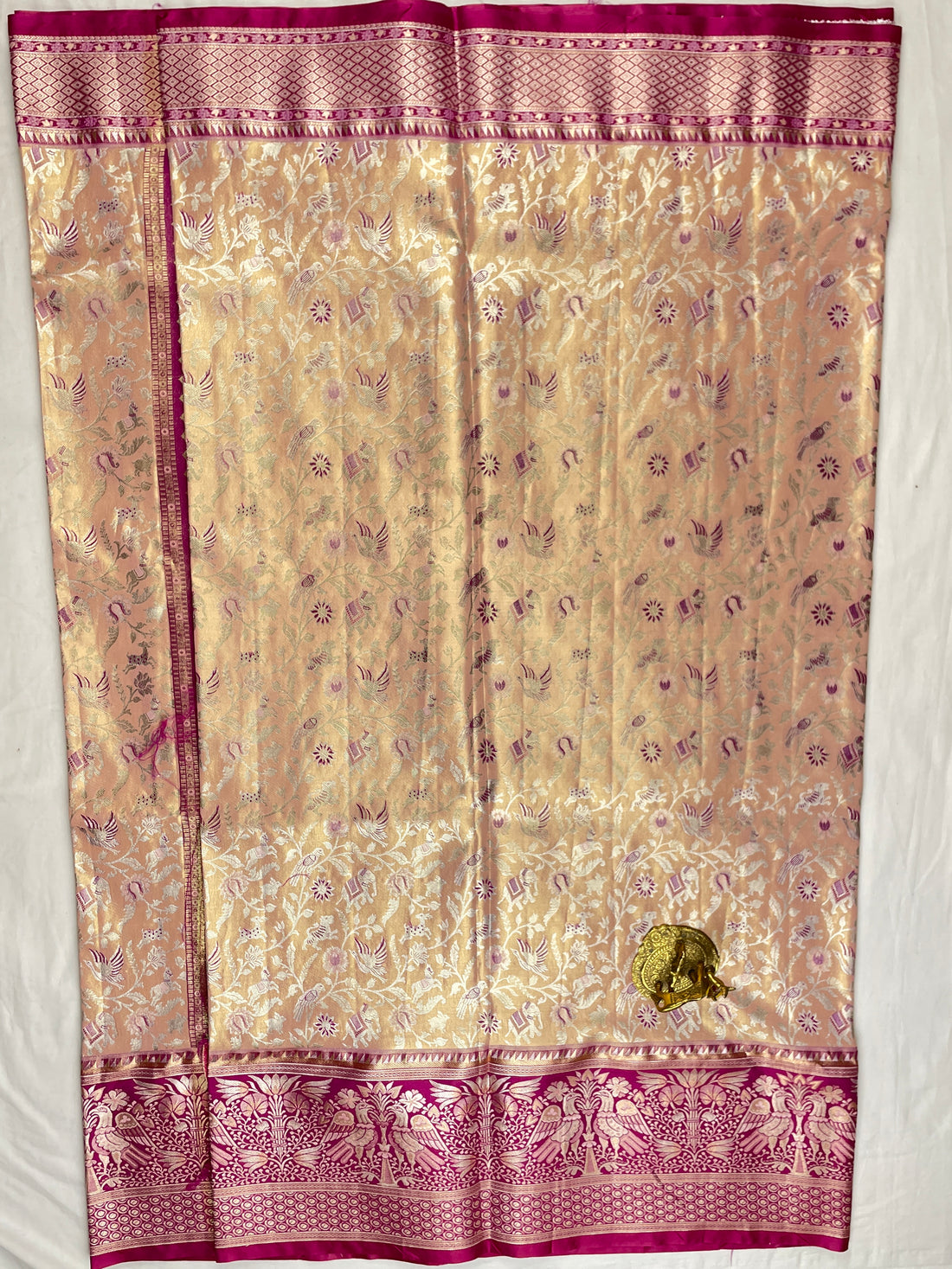 Kanchipattu Meenakari Sarees