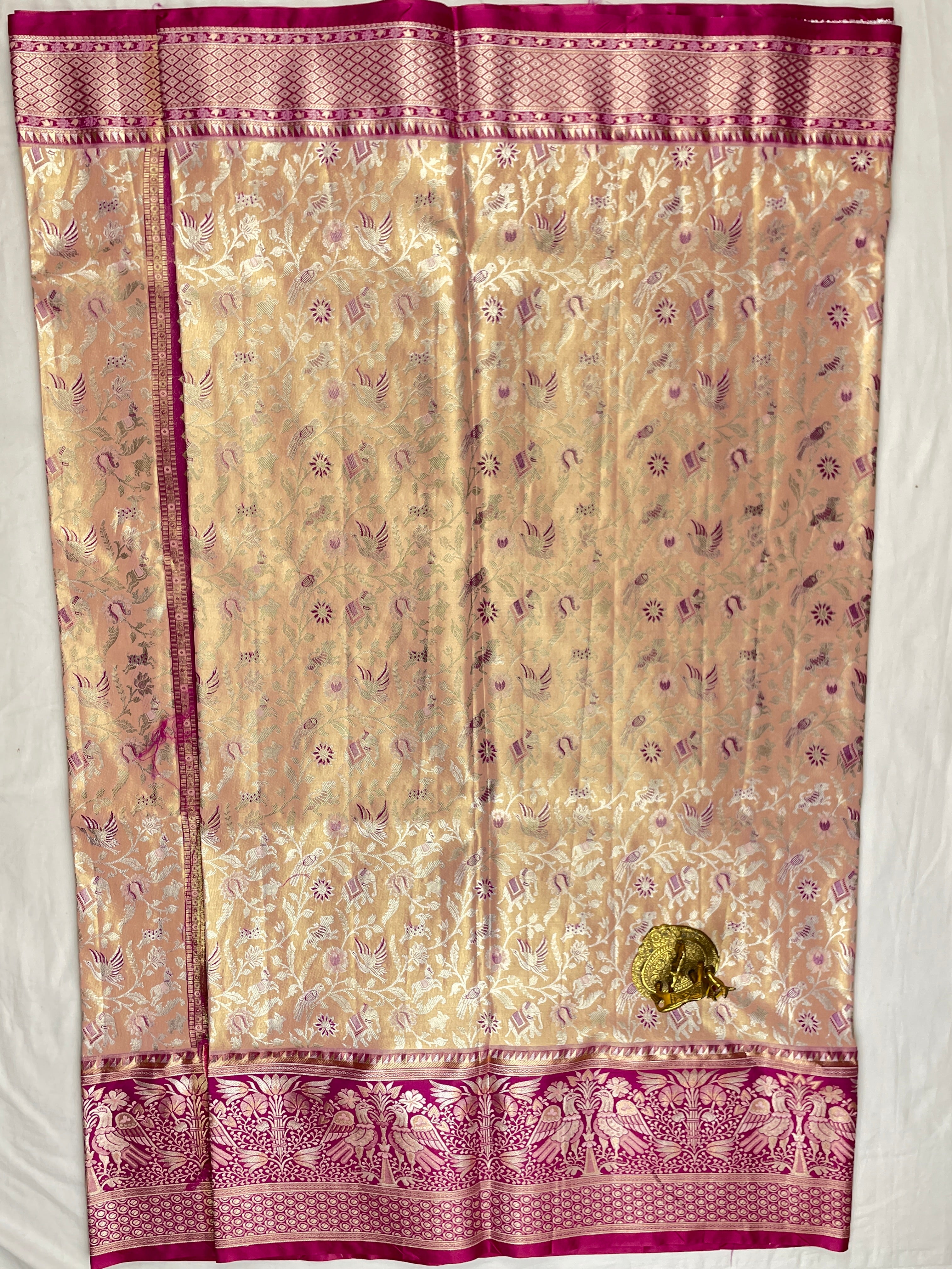 Kanchipattu Meenakari Sarees