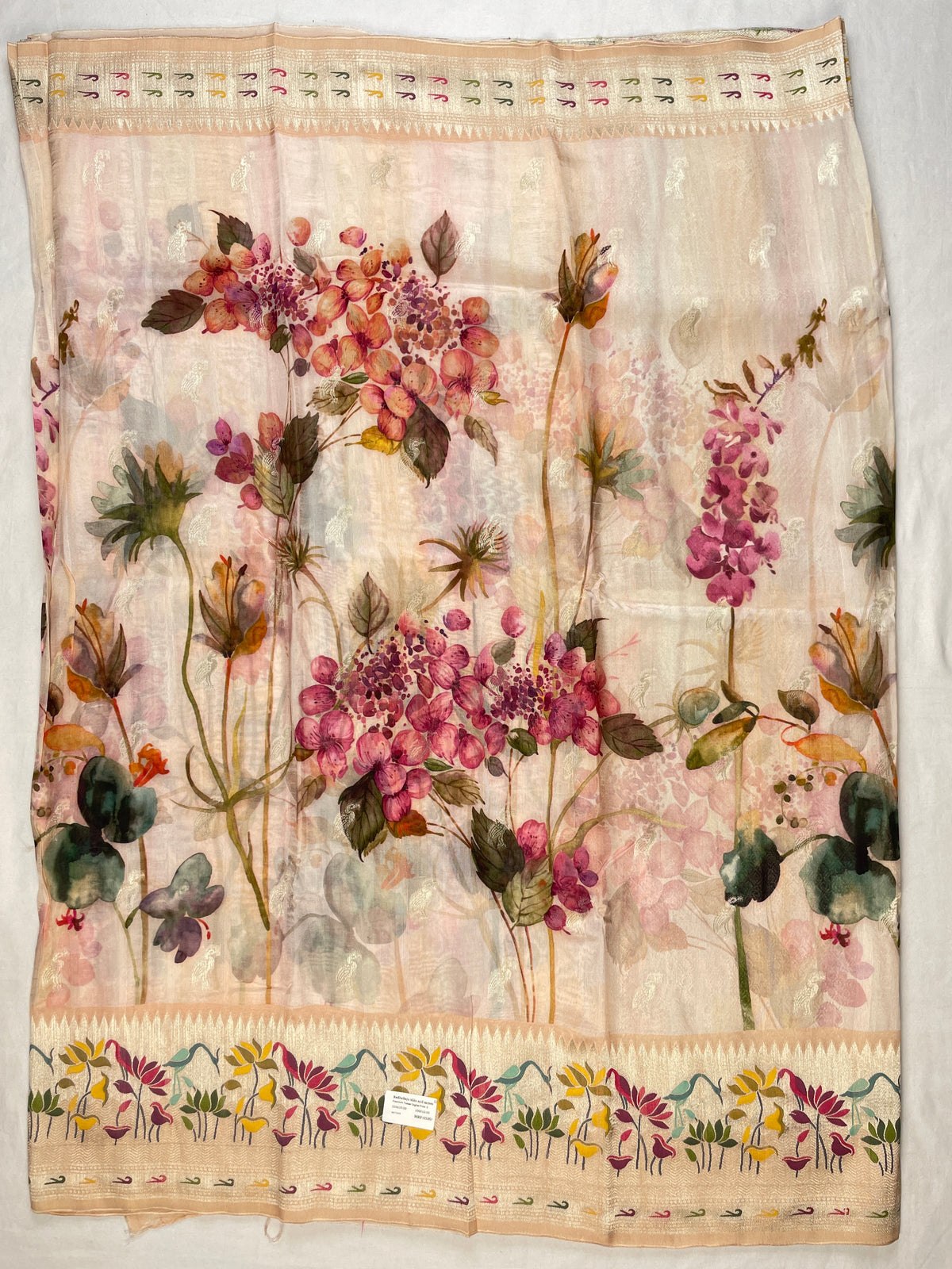 Premium Tussar Digital print sarees