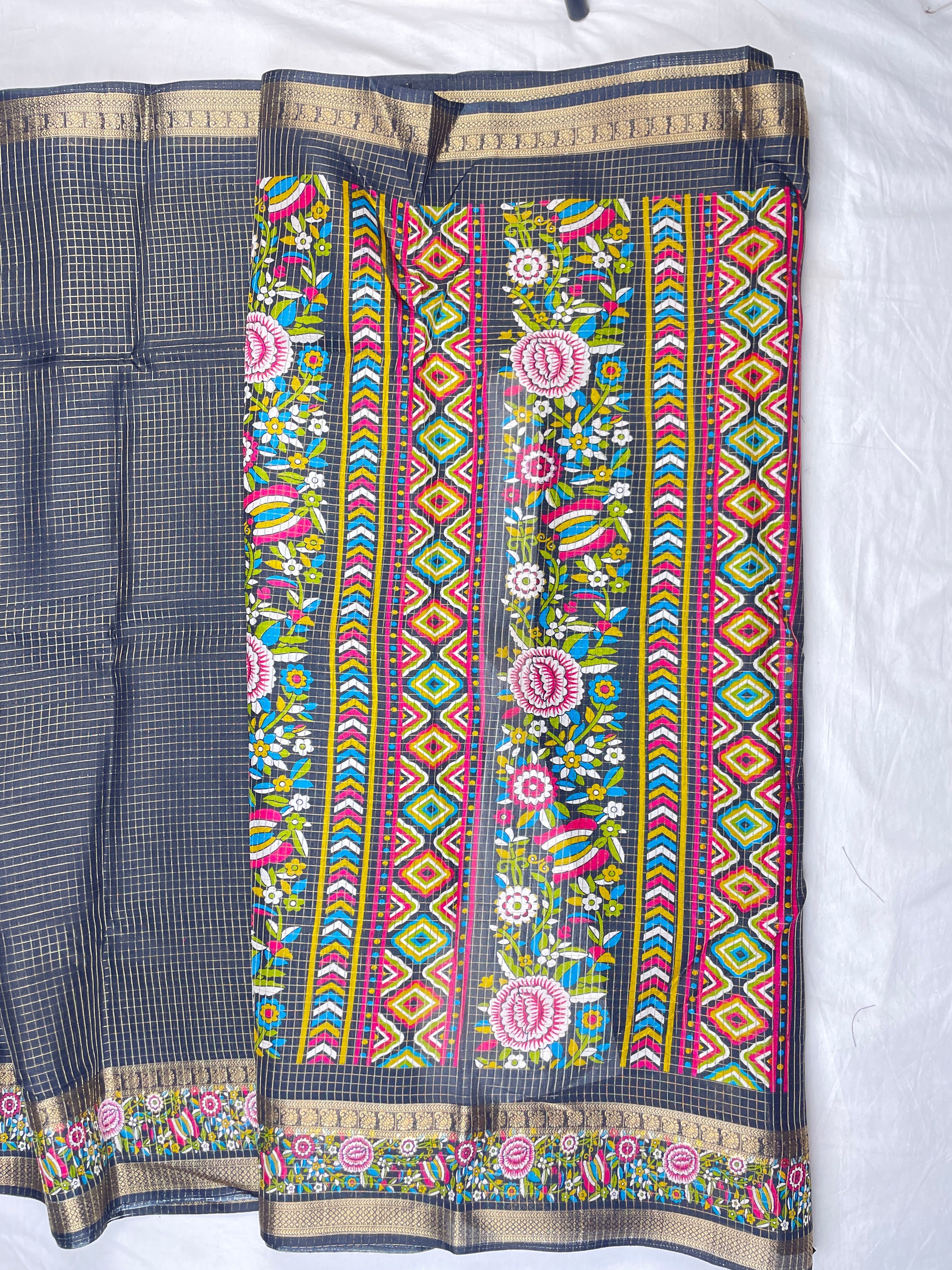 Black Berry Fancy Wear saree