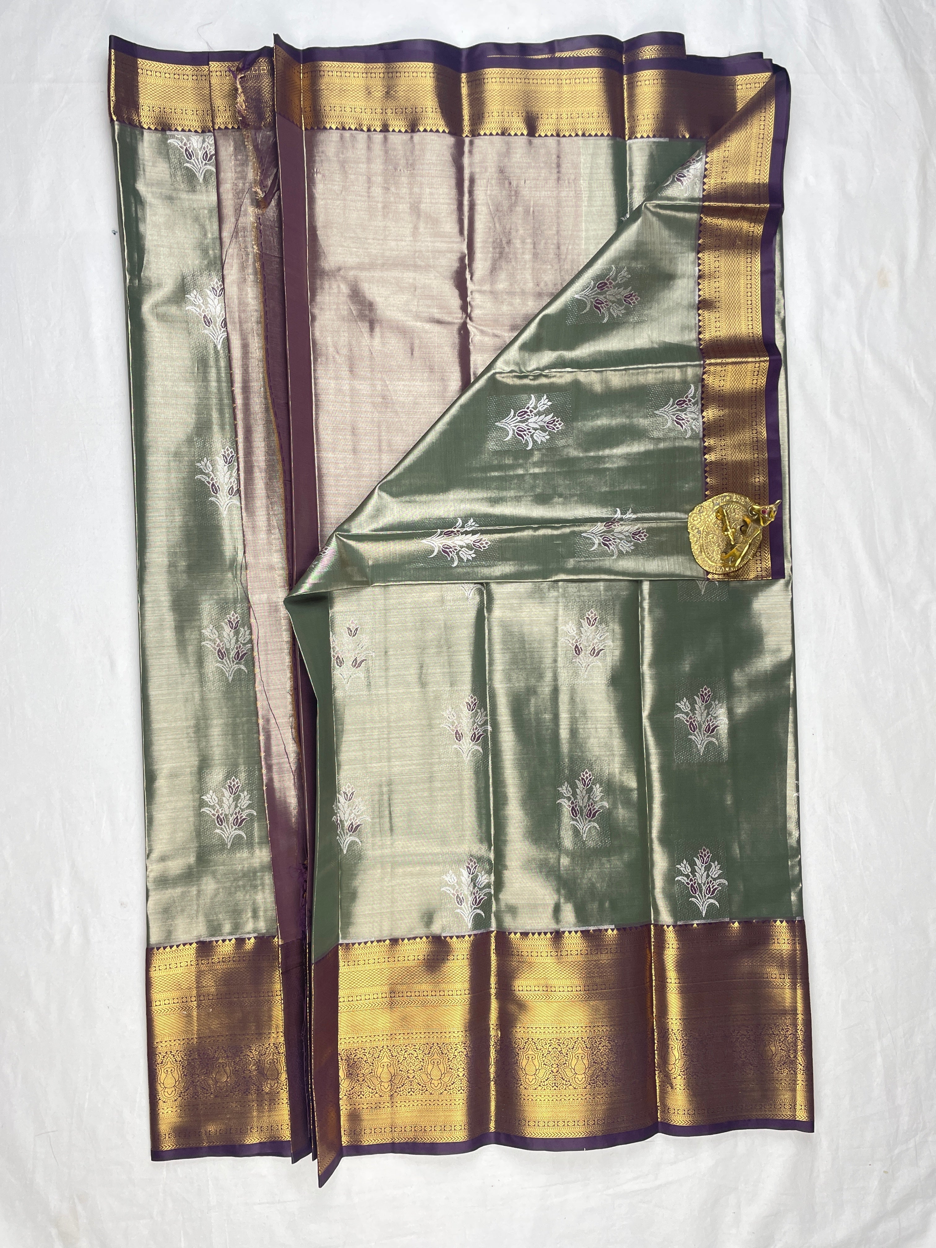 Kanchipattu Tissue Saree