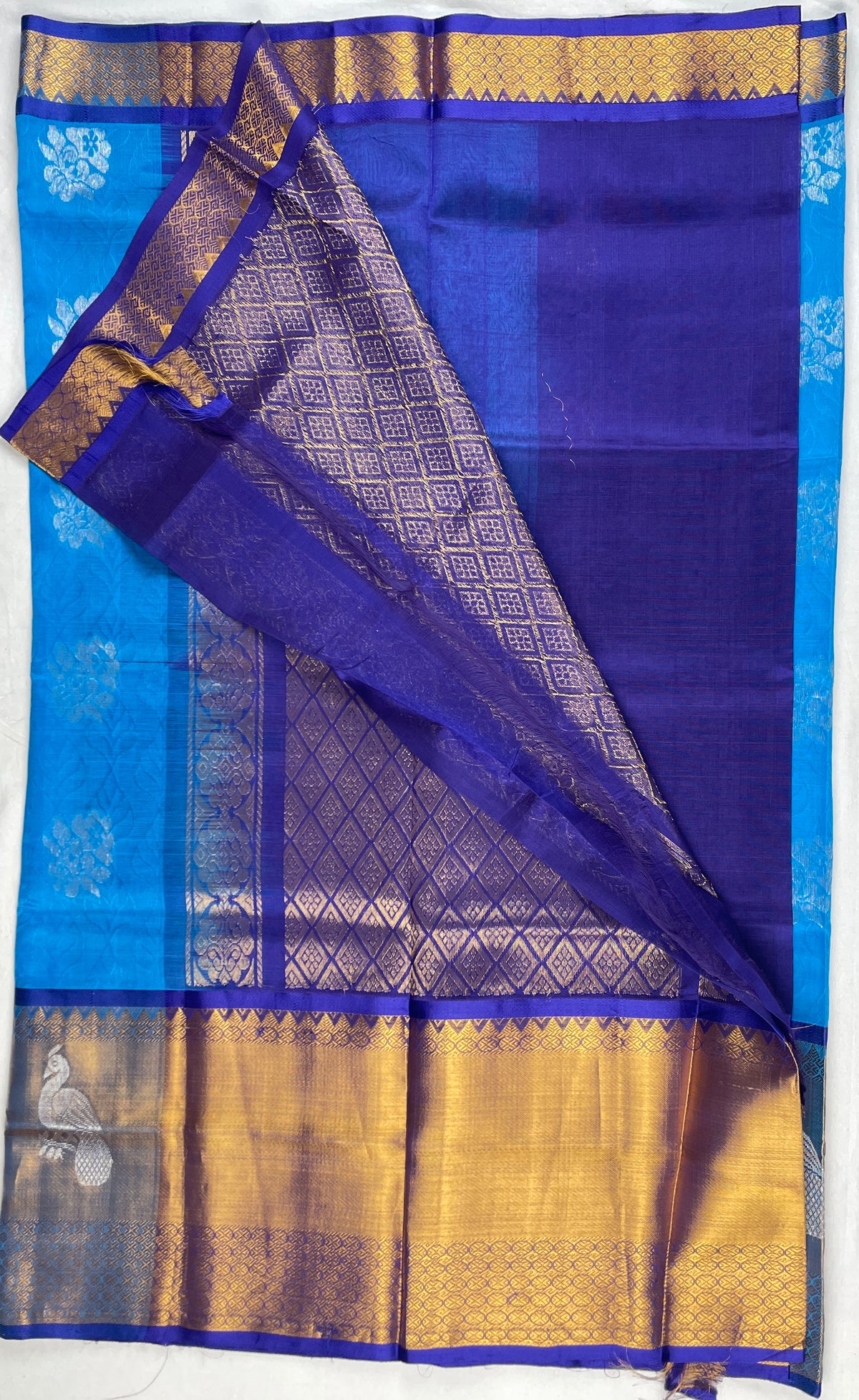 Mangalagiri Pattu Saree Pure Handloom