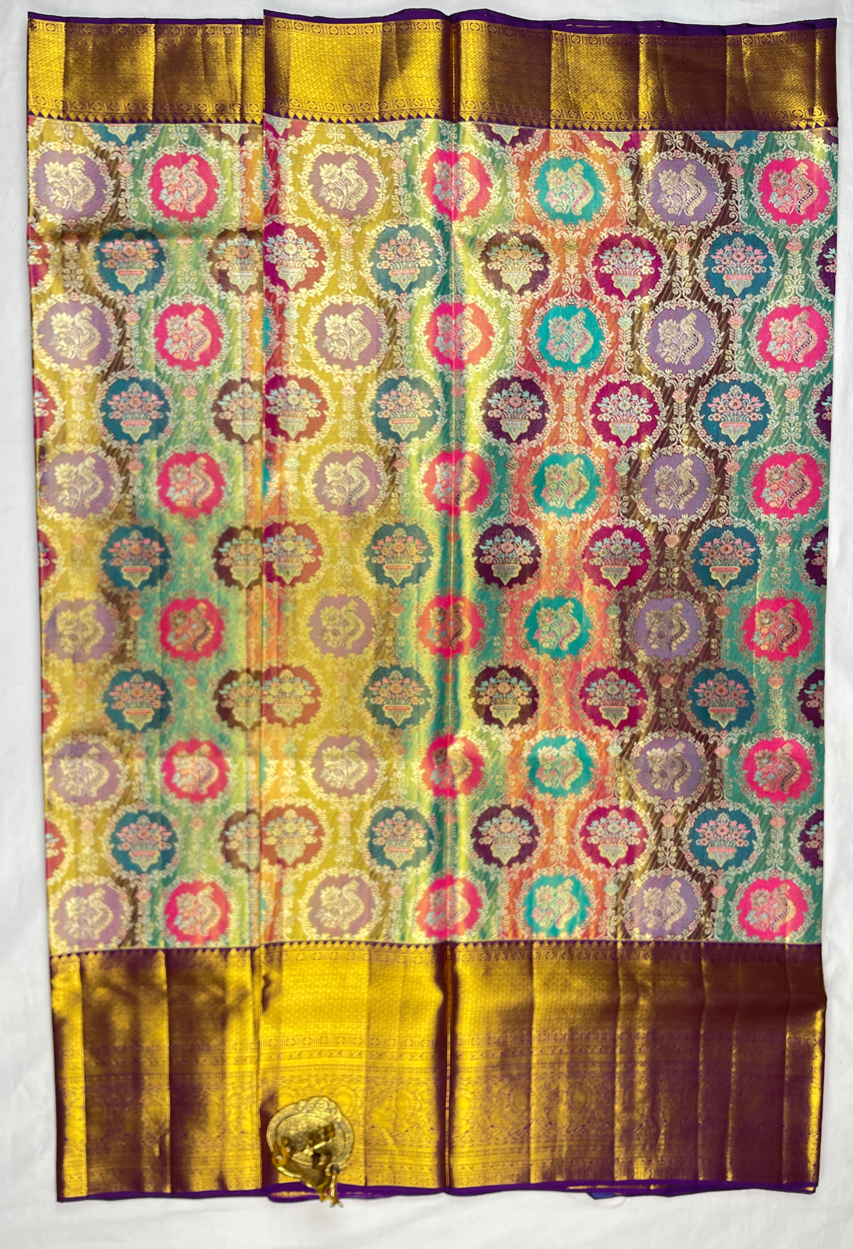 Kanchipattu Bridal sarees Pure handloom 4k weaving with Silk mark certified