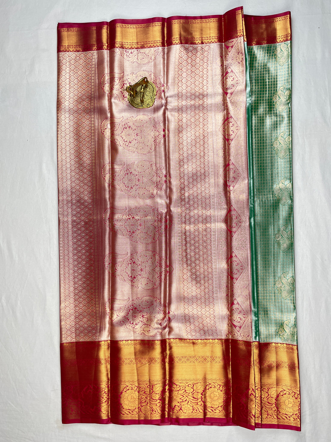 Kanchipattu Tissue Saree