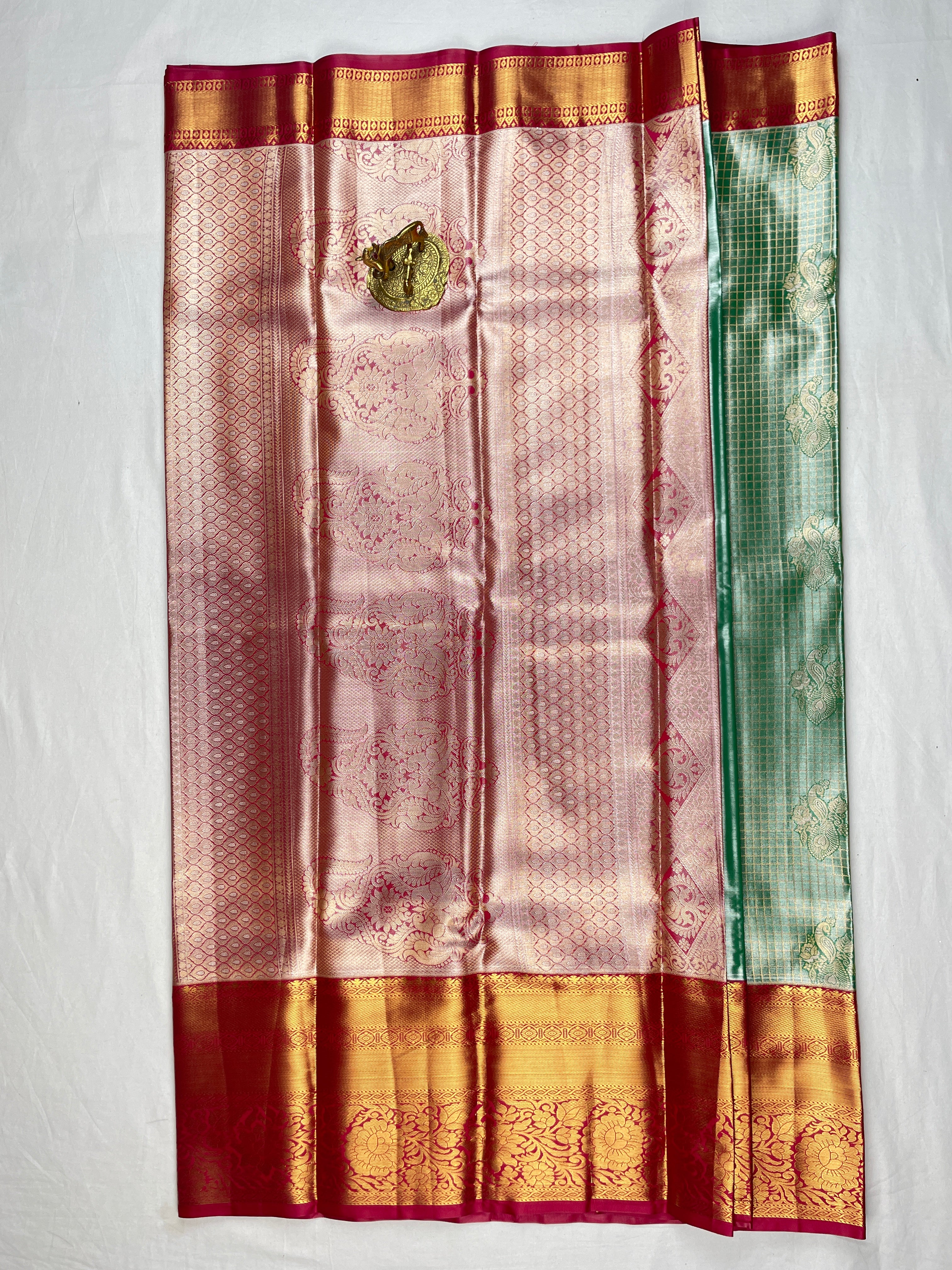 Kanchipattu Tissue Saree