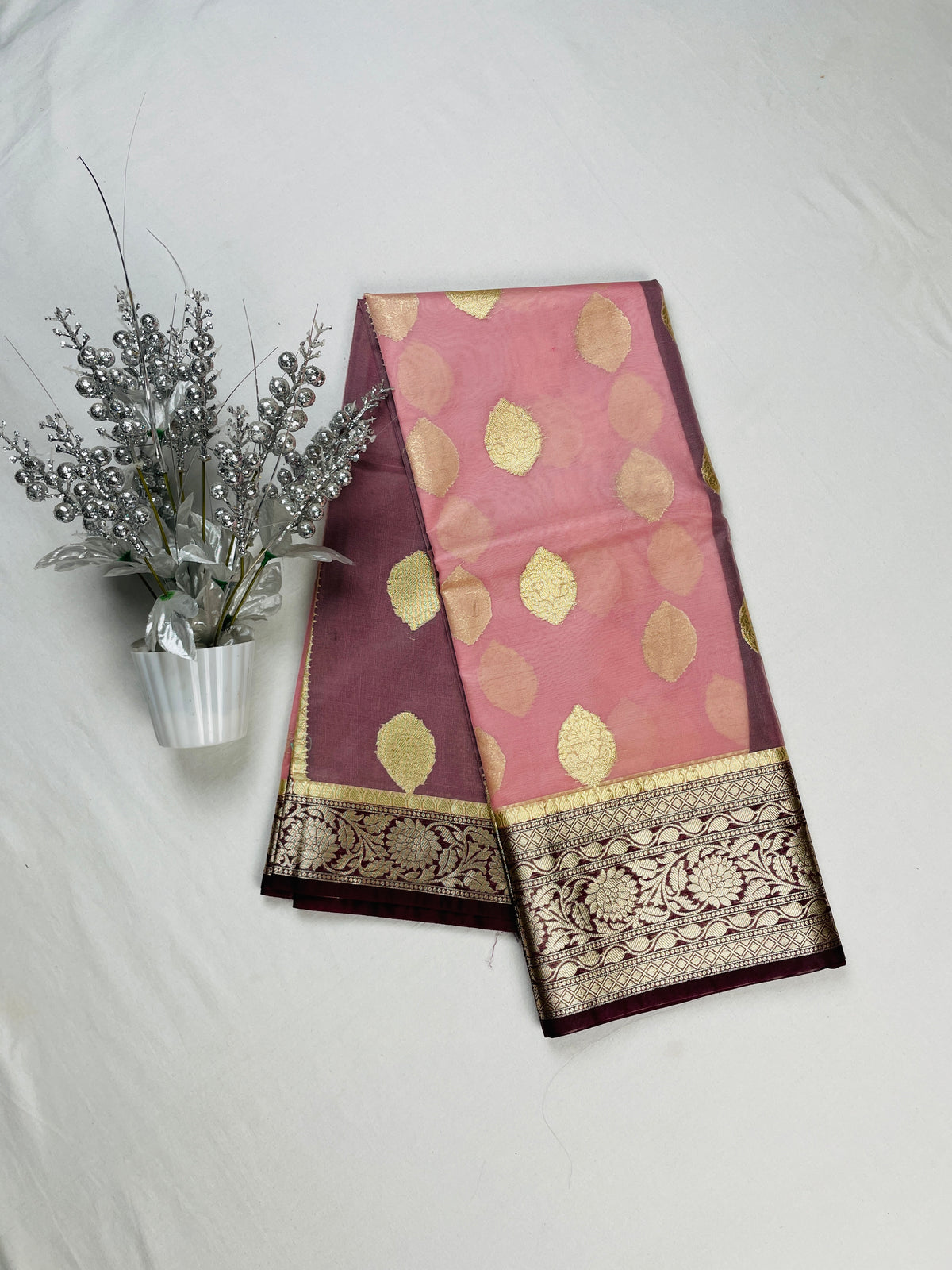 ✨ Banarasi Premium Dyeable Dupion Silk Sarees ✨