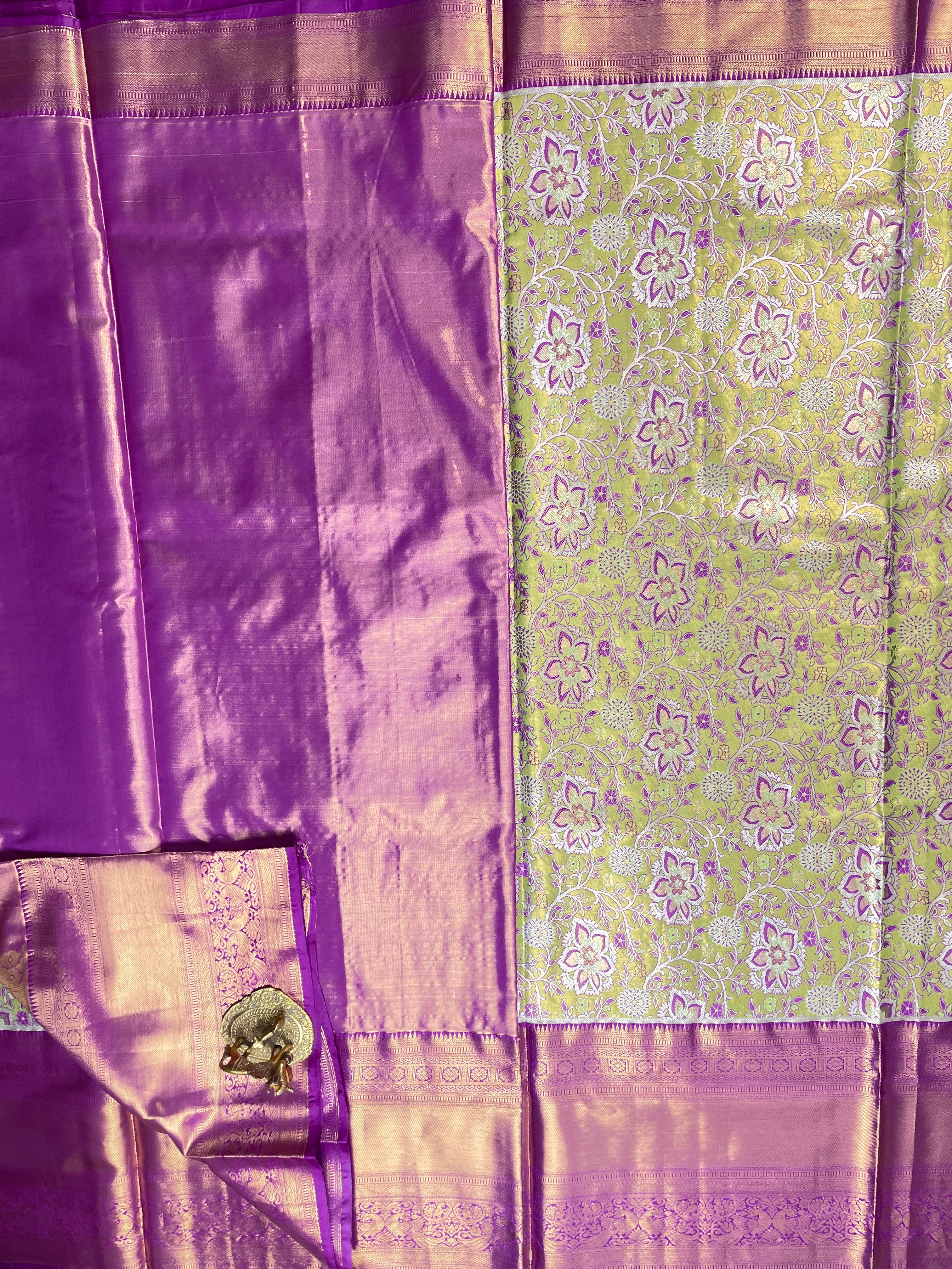 Kanchipattu Meenakari Sarees
