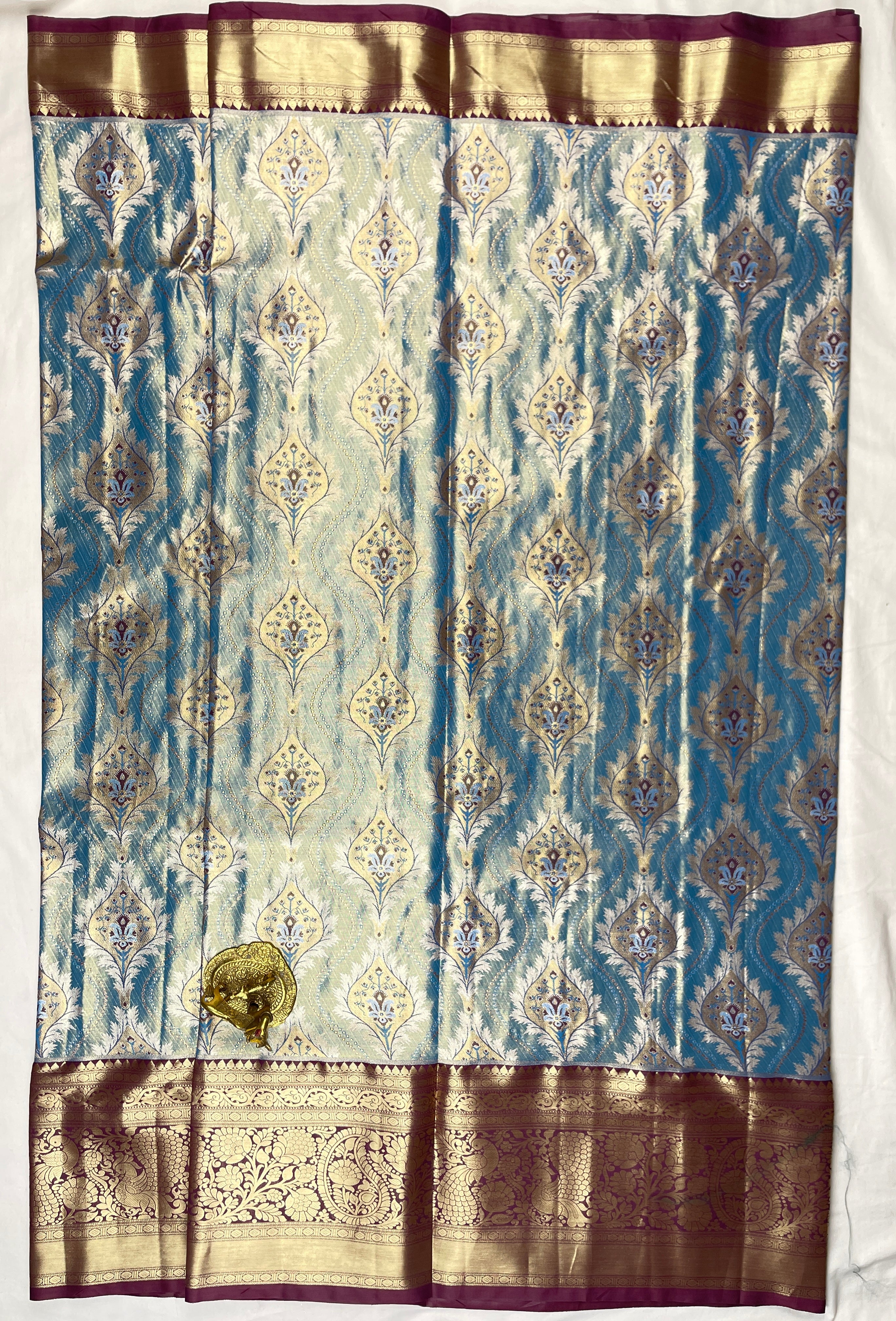Kanchipattu Meenakari sarees