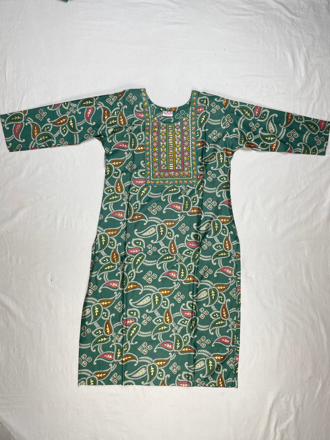 Cotton 3 piece kurti set