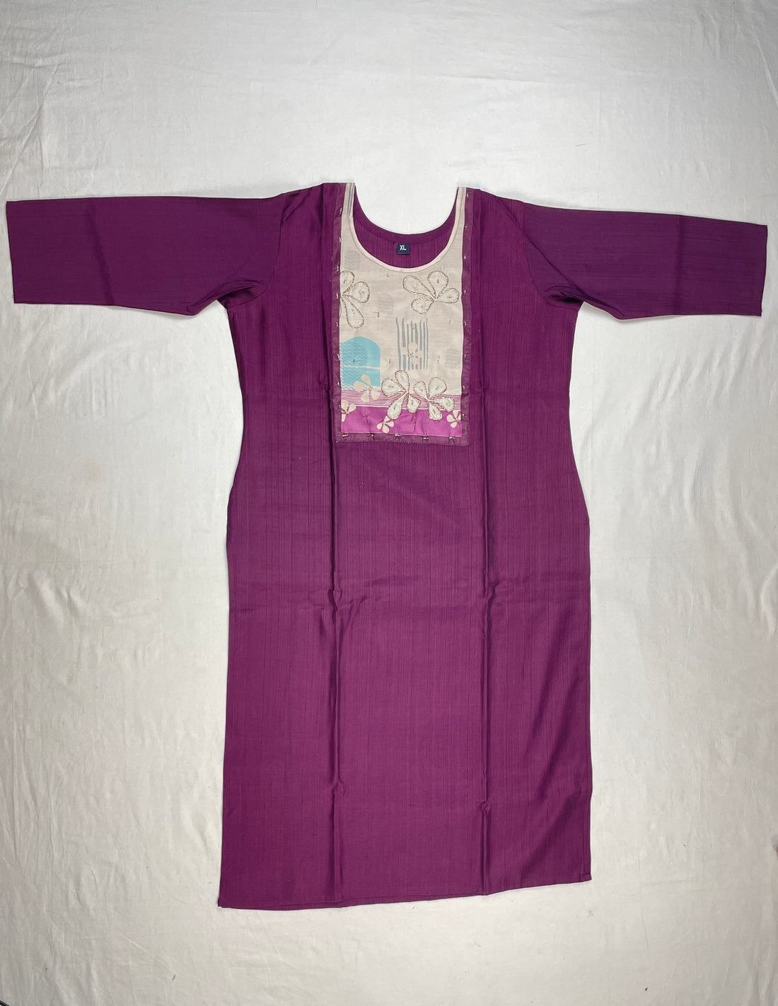 Cotton 3 piece kurti set