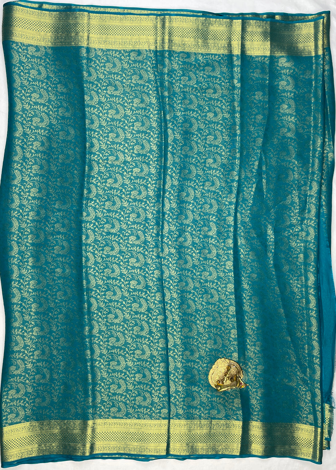 Premium Banarasi Crush Silk