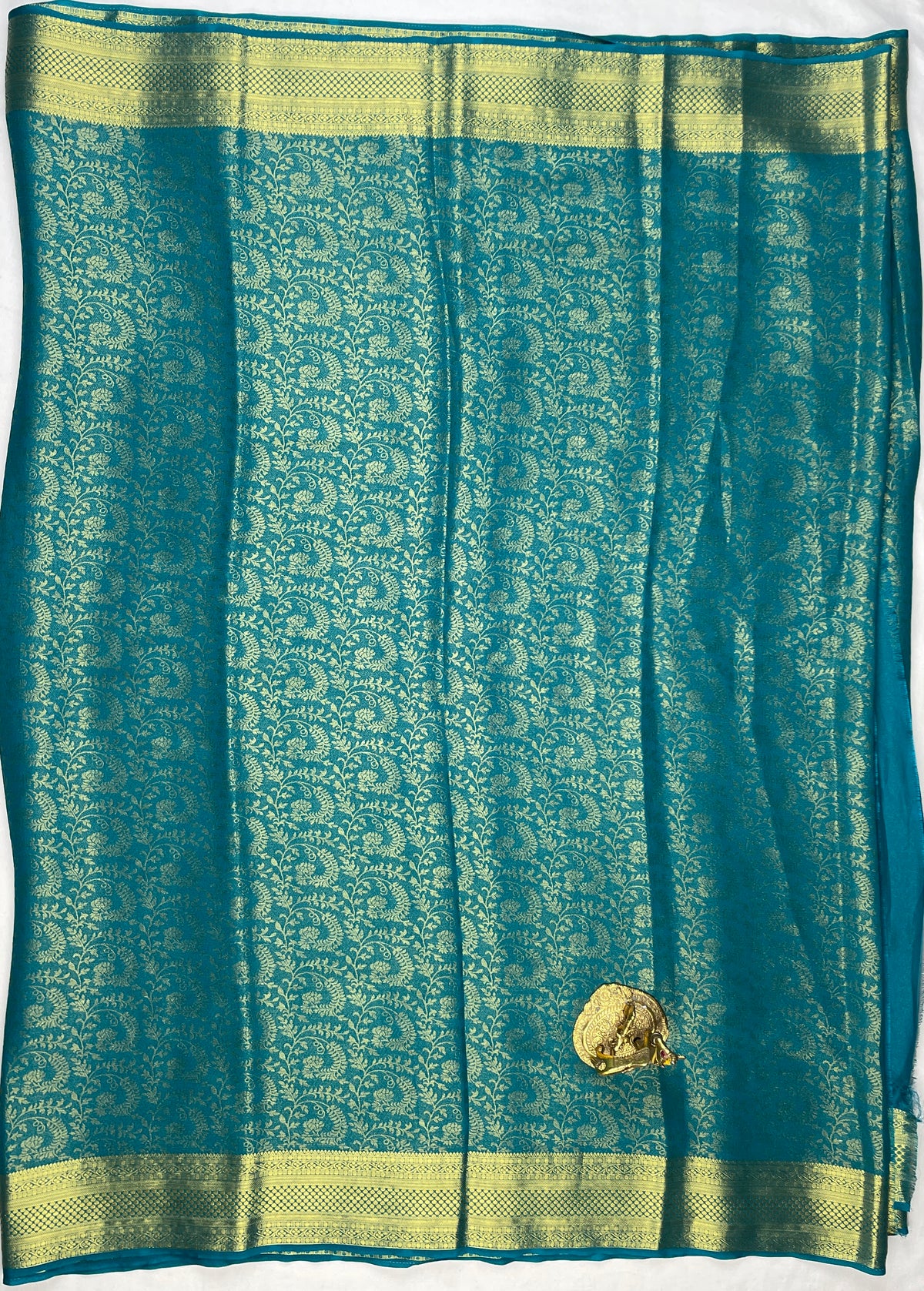 Premium Banarasi Crush Silk