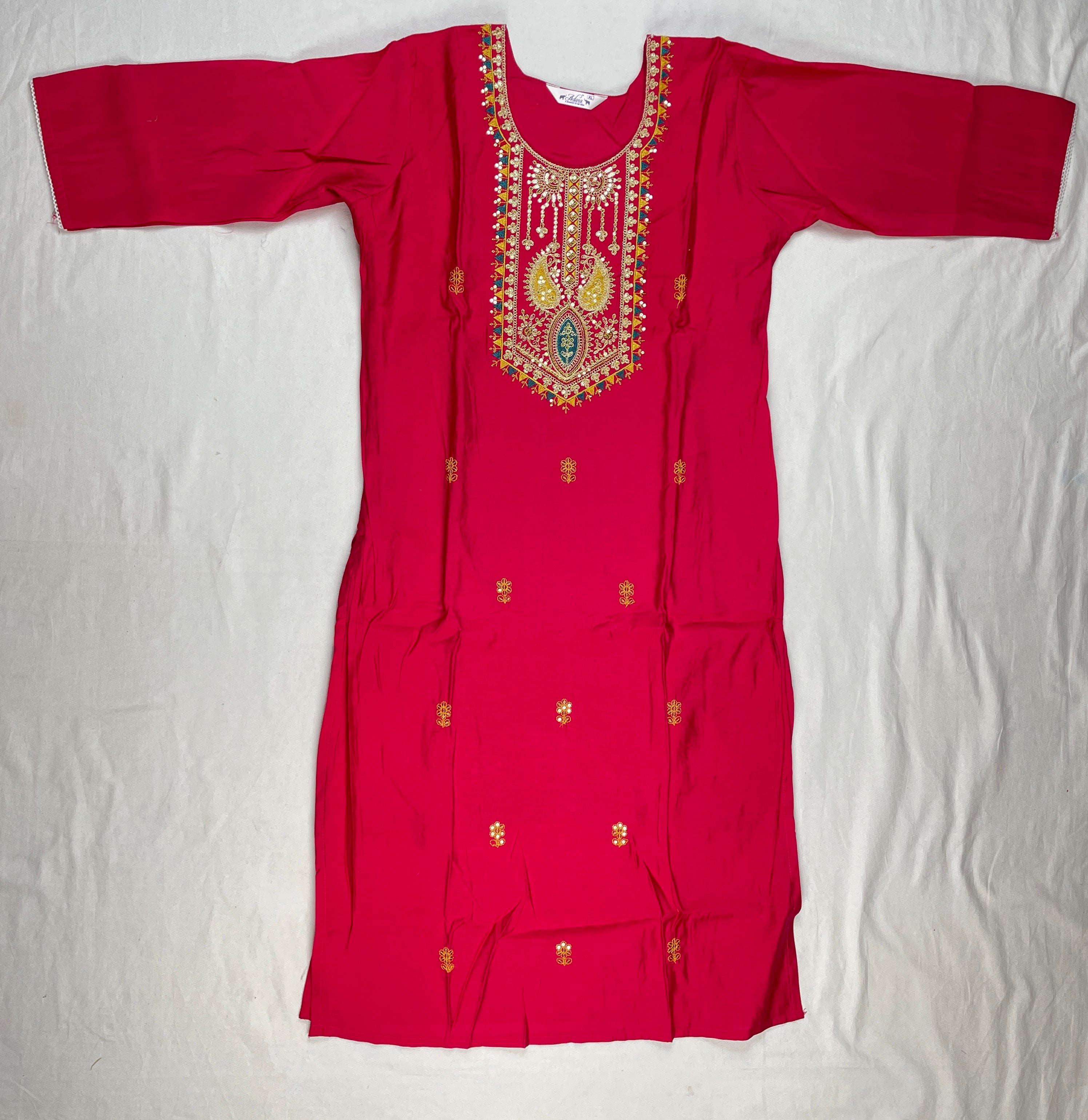 Cotton 3 piece kurti set