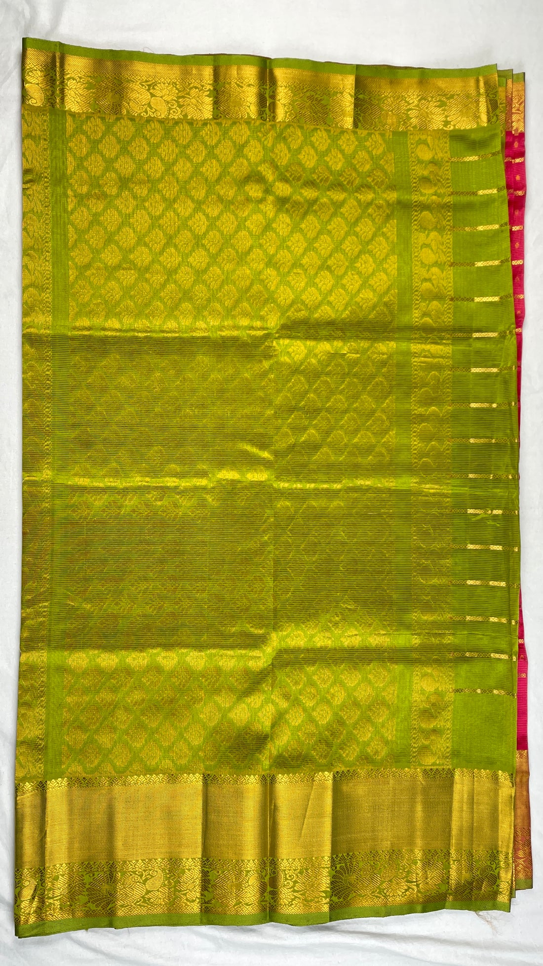Mangalagiri Pattu Saree Pure Handloom