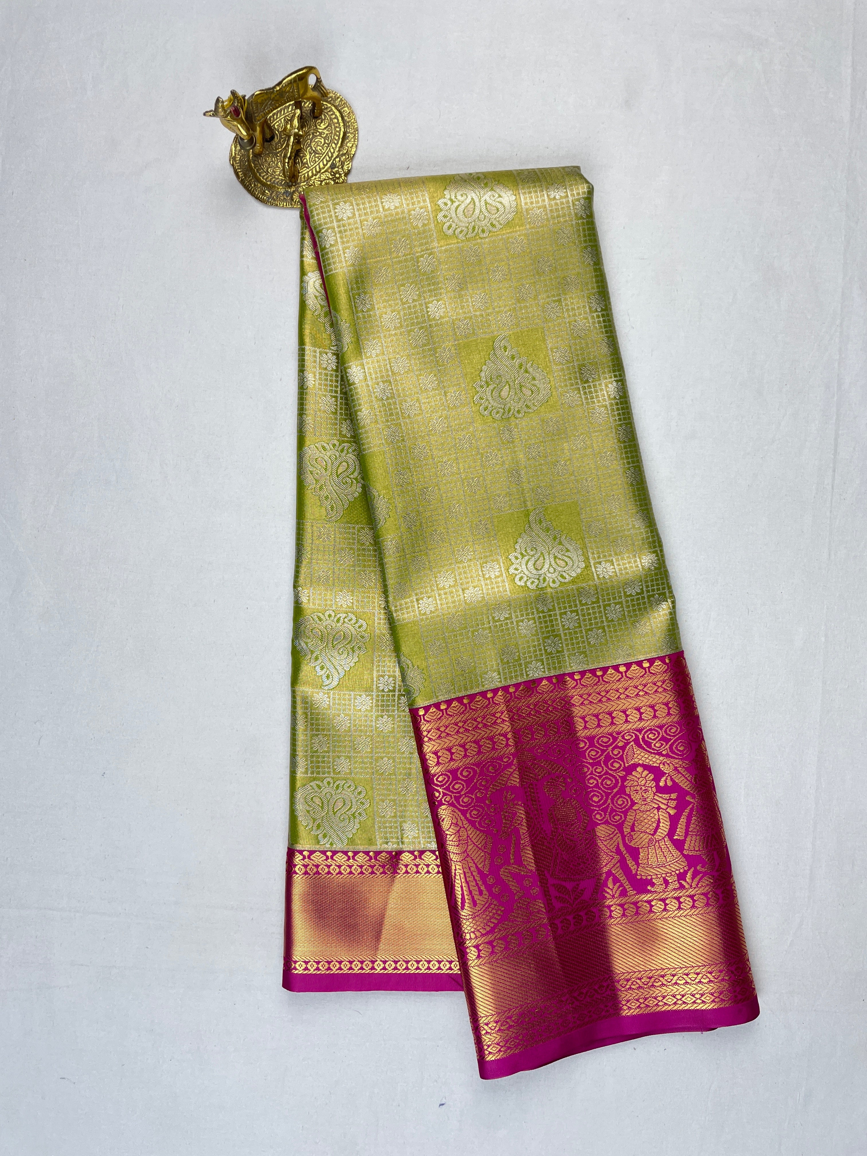 Kanchipattu Tissue Sarees