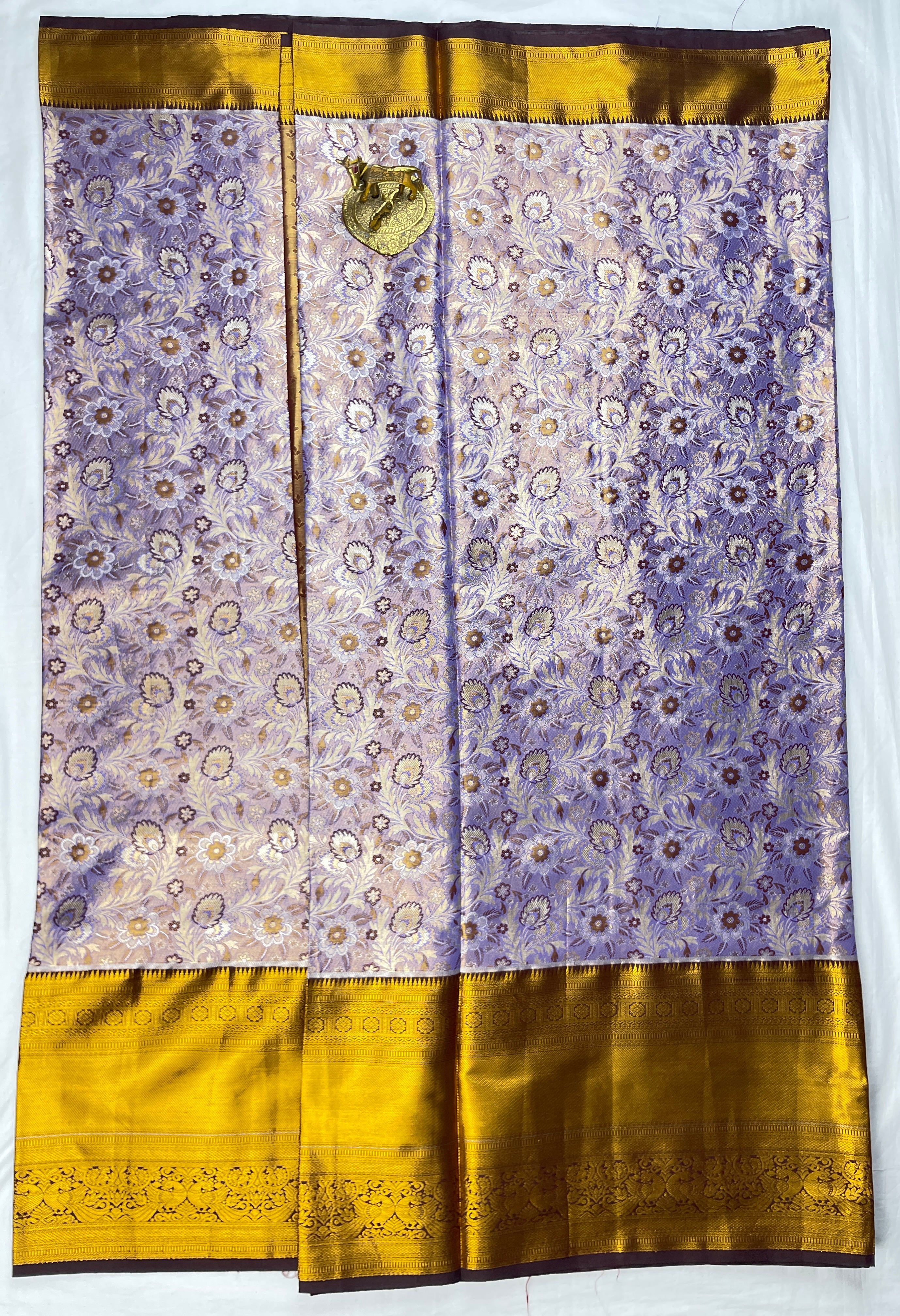 Kanchipattu Meenakari Design Sarees