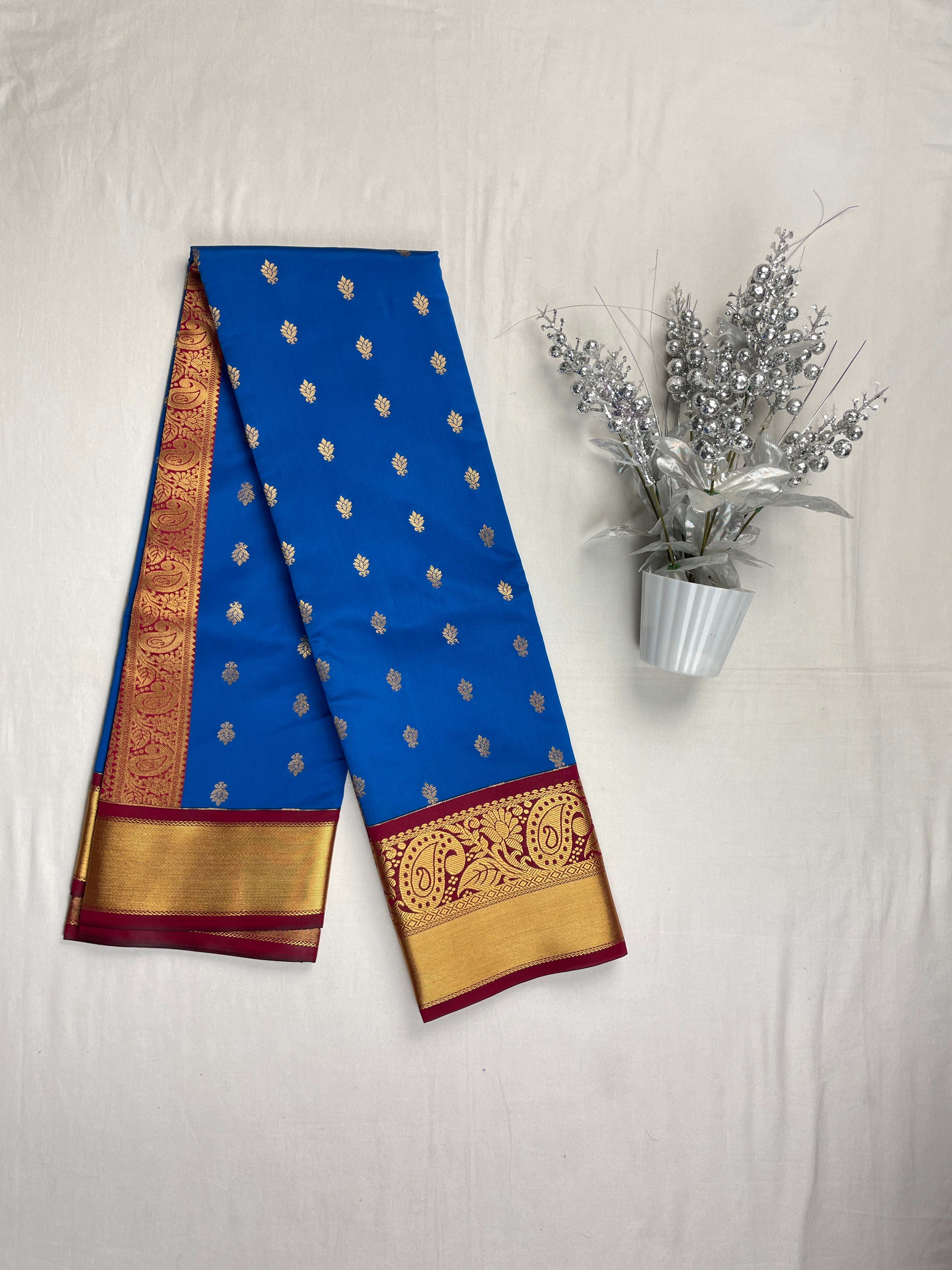 Semi Kanchipattu Saree