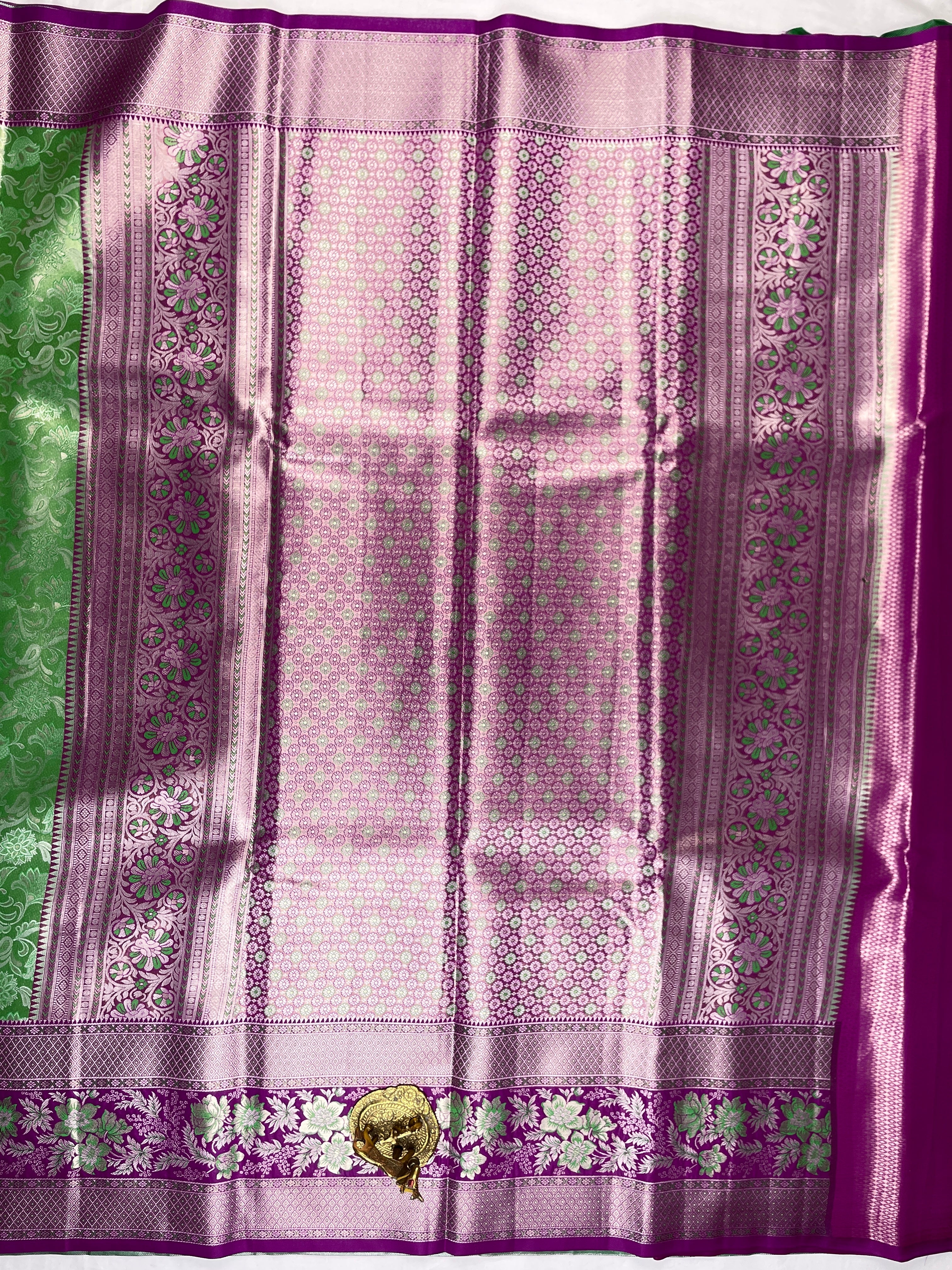 Kanchipattu Meenakari Design Sarees