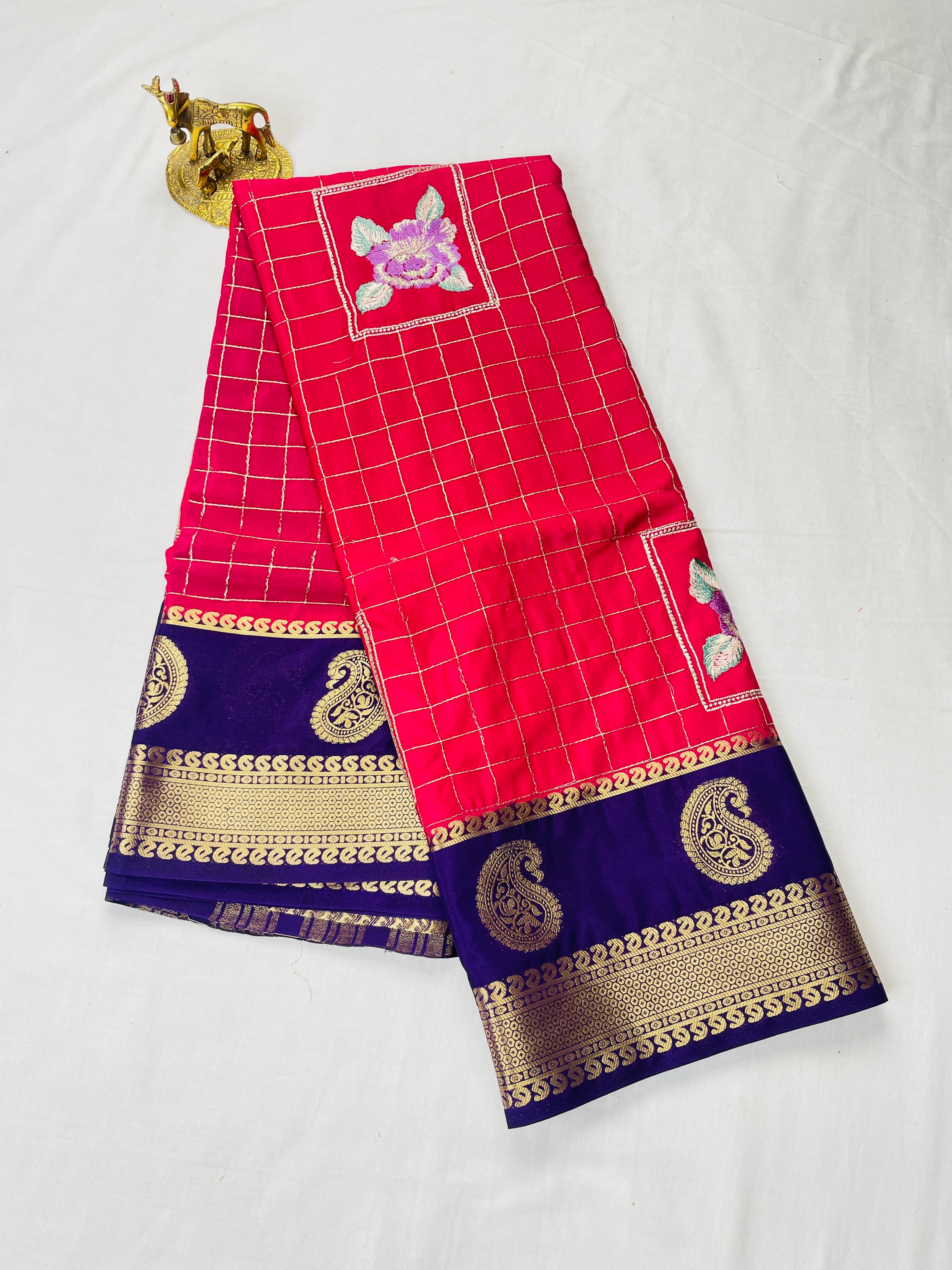Pure Mysore crape Sarees
