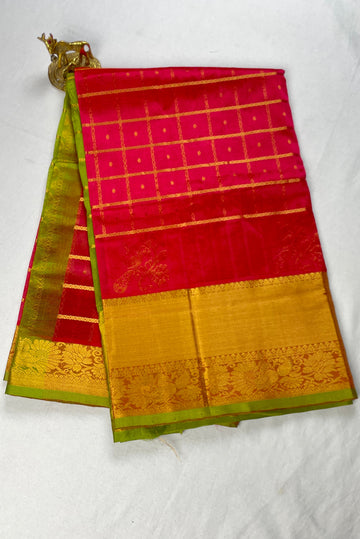 Mangalagiri Pattu Saree Pure Handloom