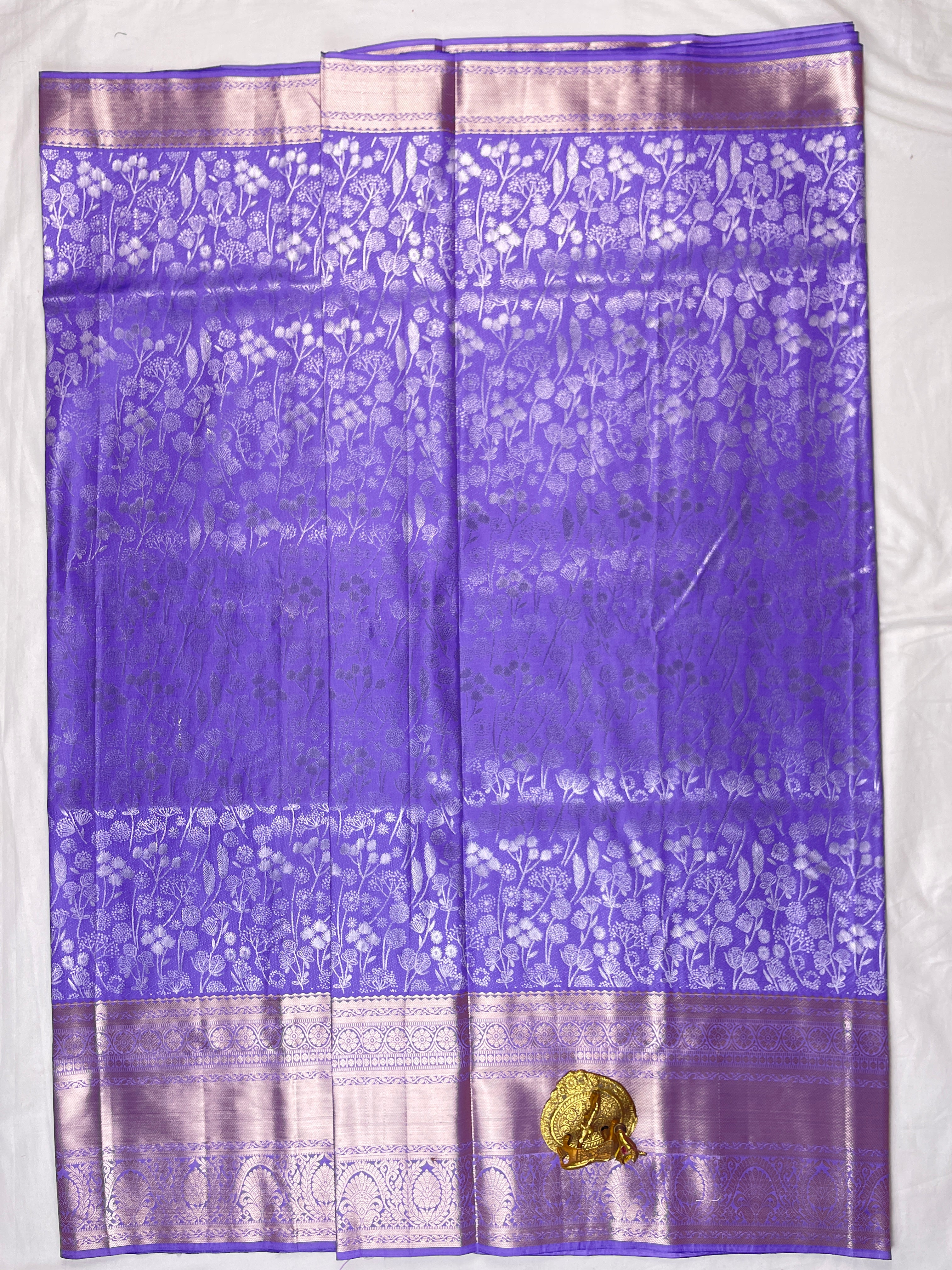 Kanchipattu Meenakari Design Sarees
