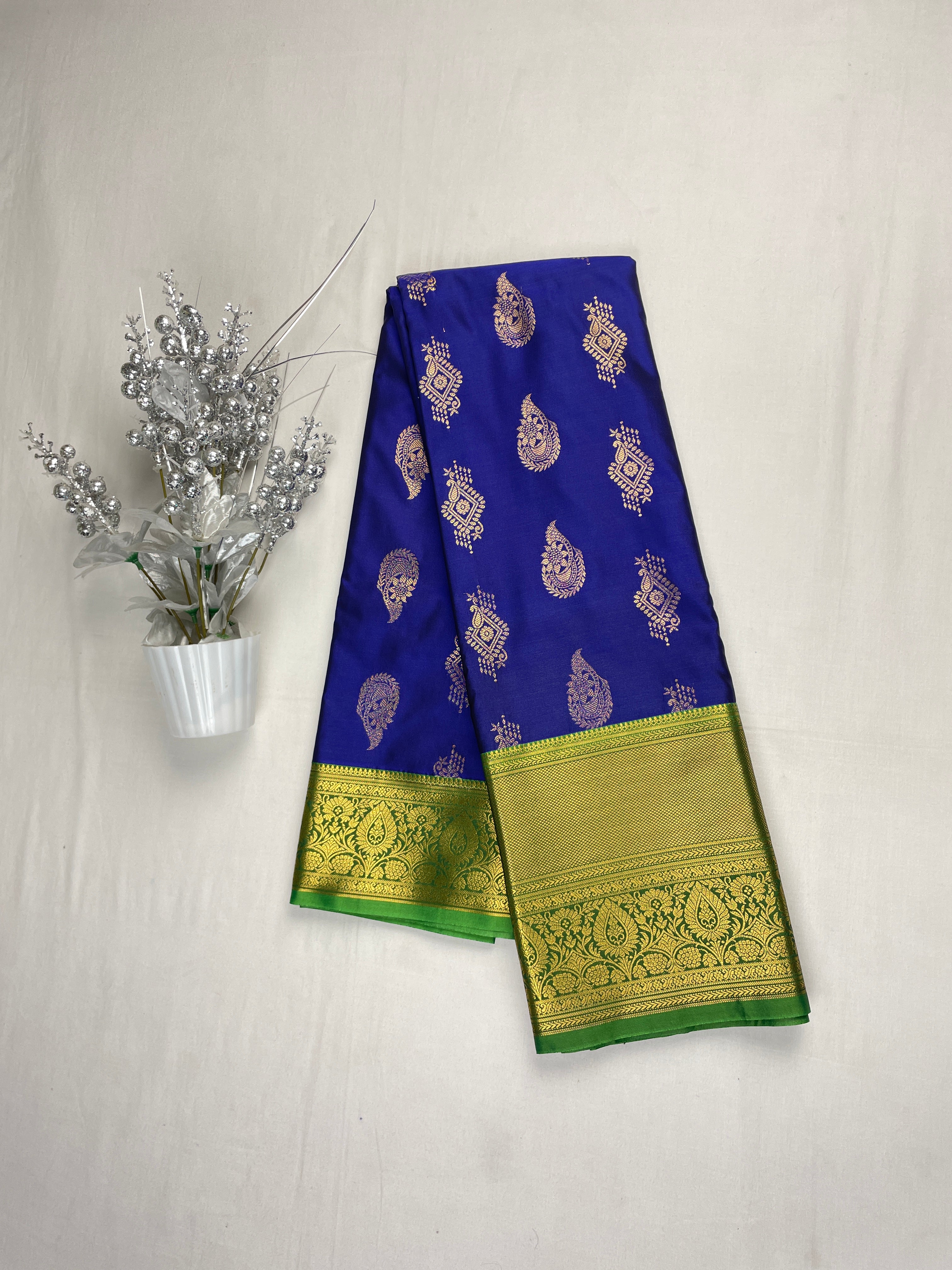 Semi Kanchipattu Saree