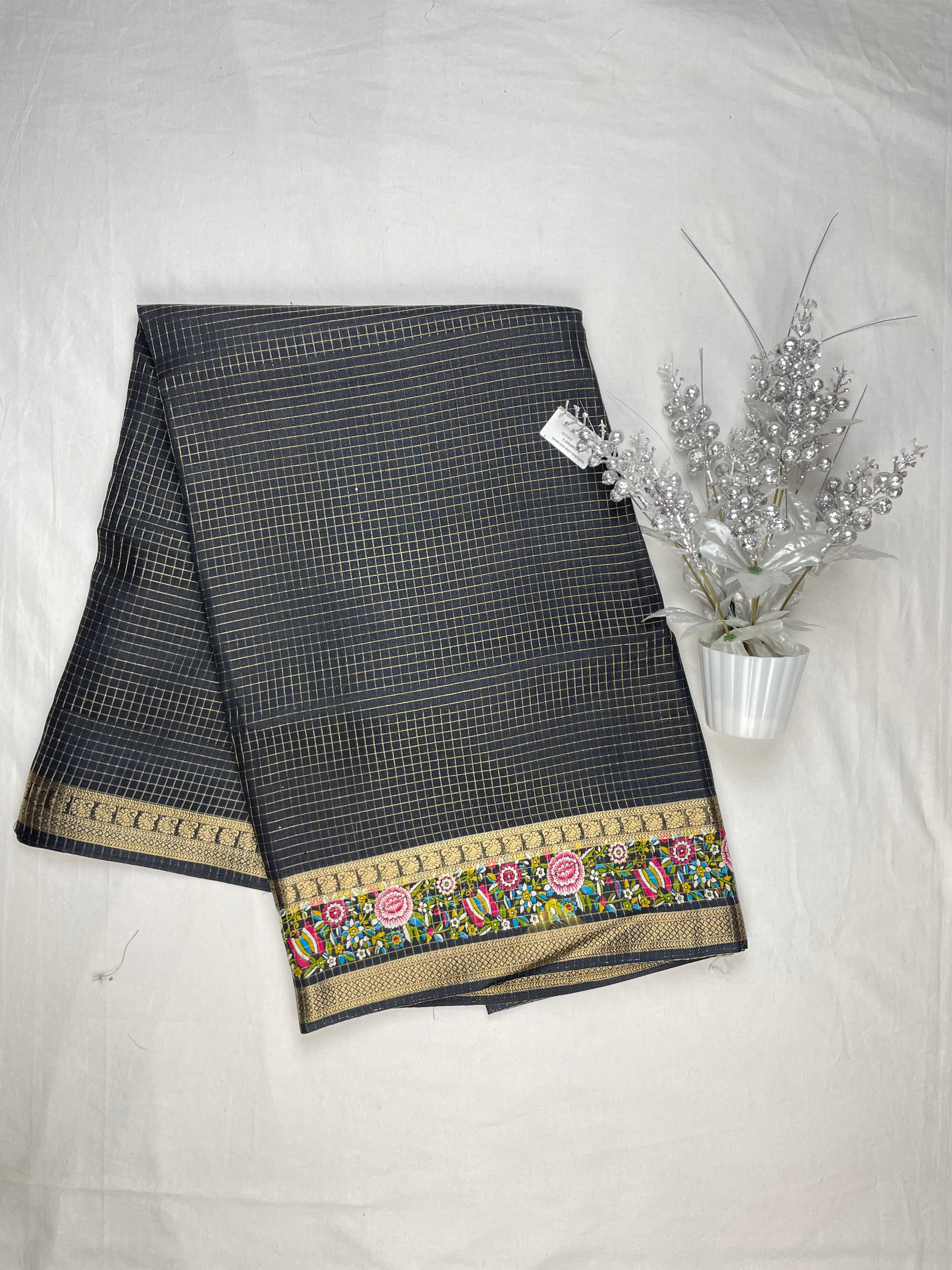Black Berry Fancy Wear saree