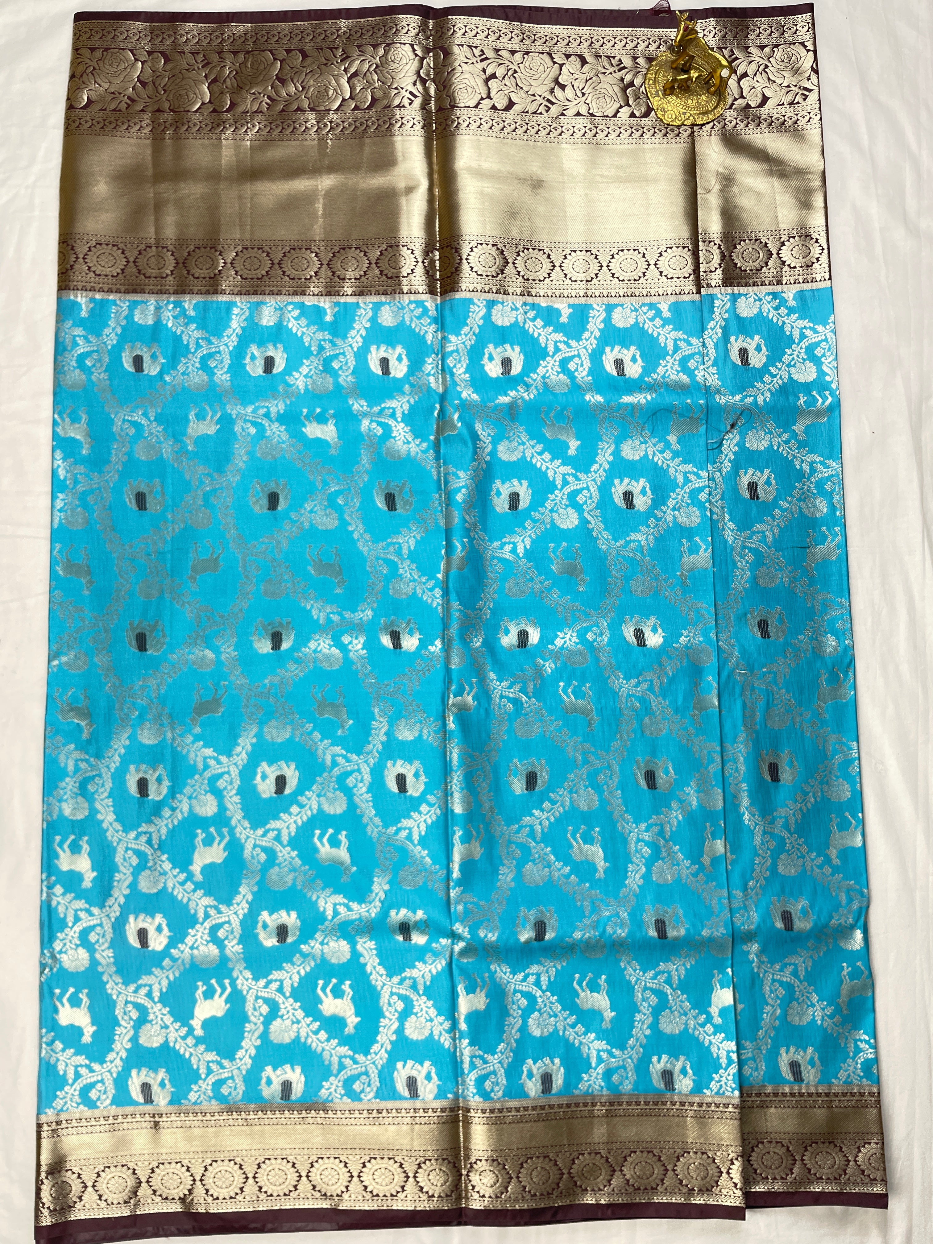 Kanchipattu Meenakari Sarees