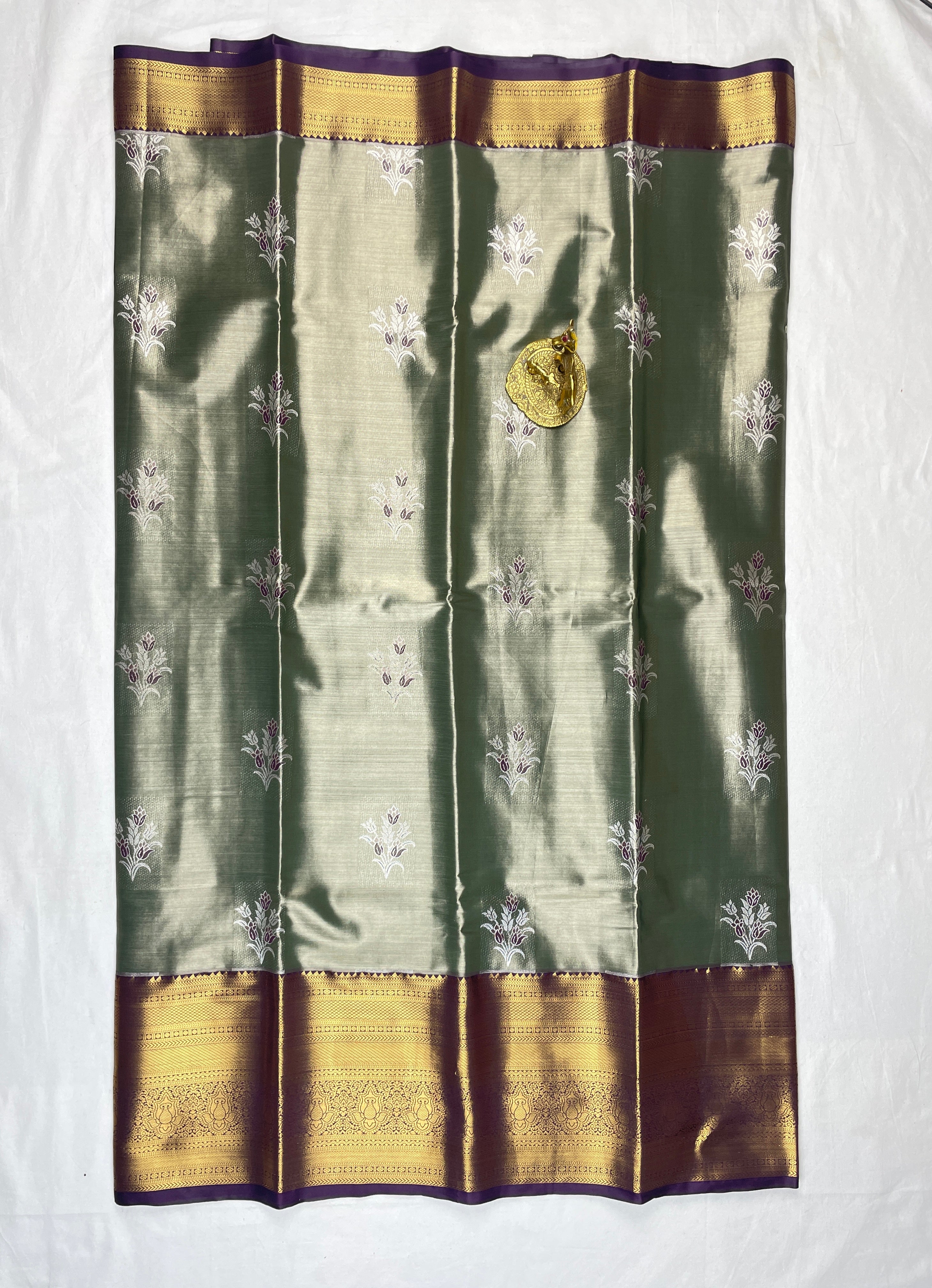 Kanchipattu Tissue Saree