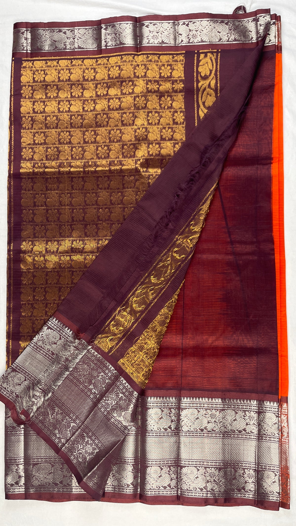 Mangalagiri Pattu by Cotton Saree   Pure Handloom