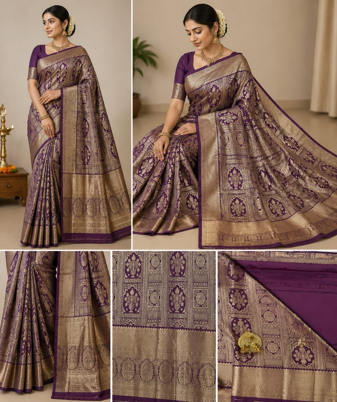 Kanchipattu Tissue Sarees