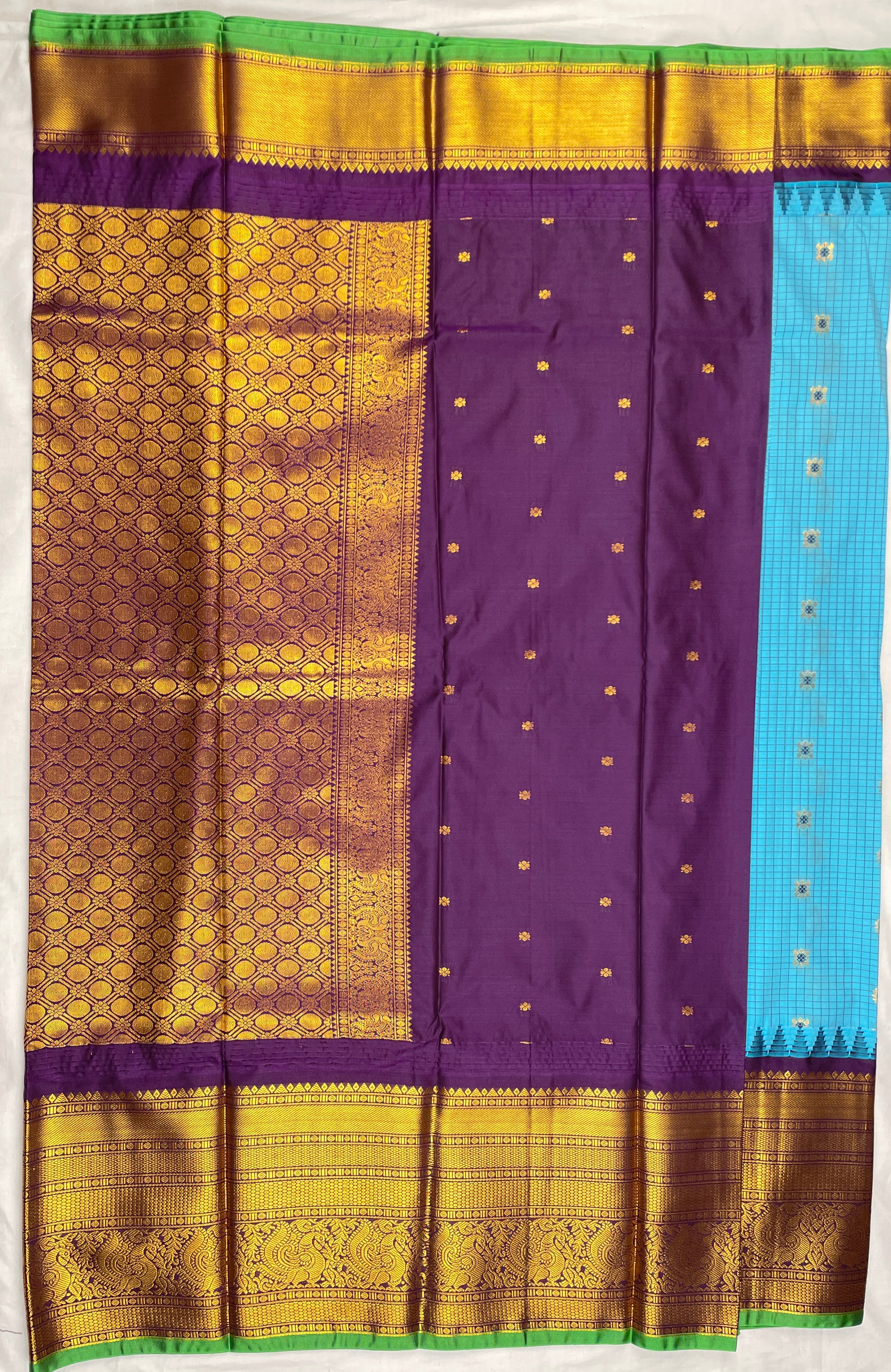 Semi Gadwal Vintage Sarees
