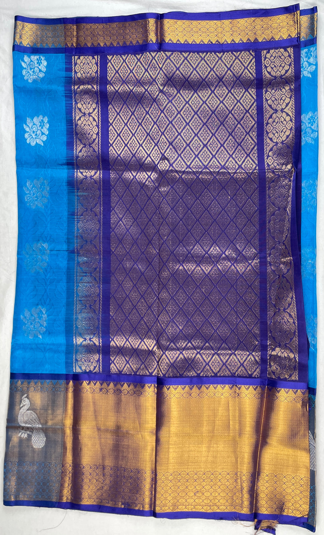 Mangalagiri Pattu Saree Pure Handloom