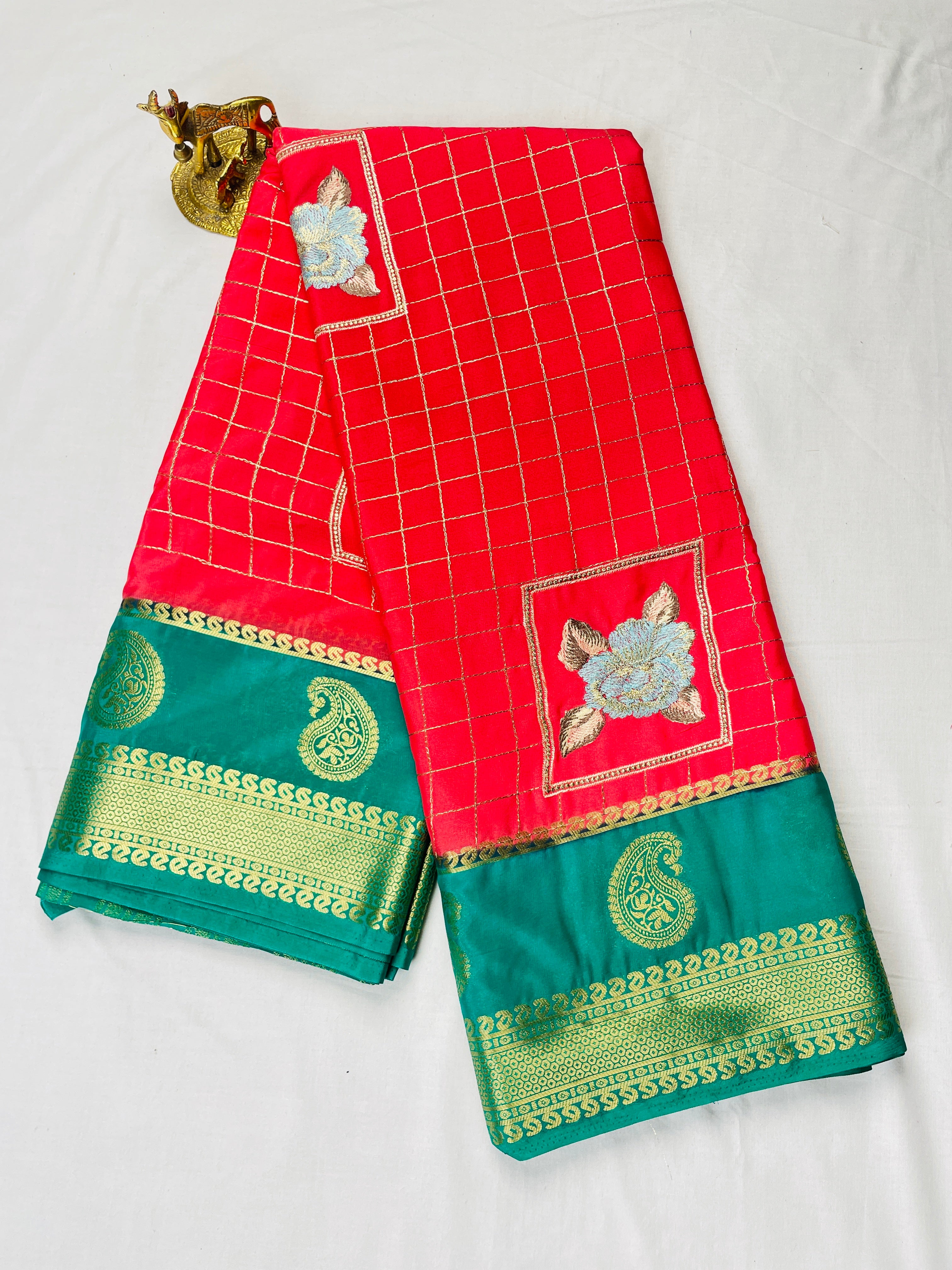 Pure Mysore crape Sarees