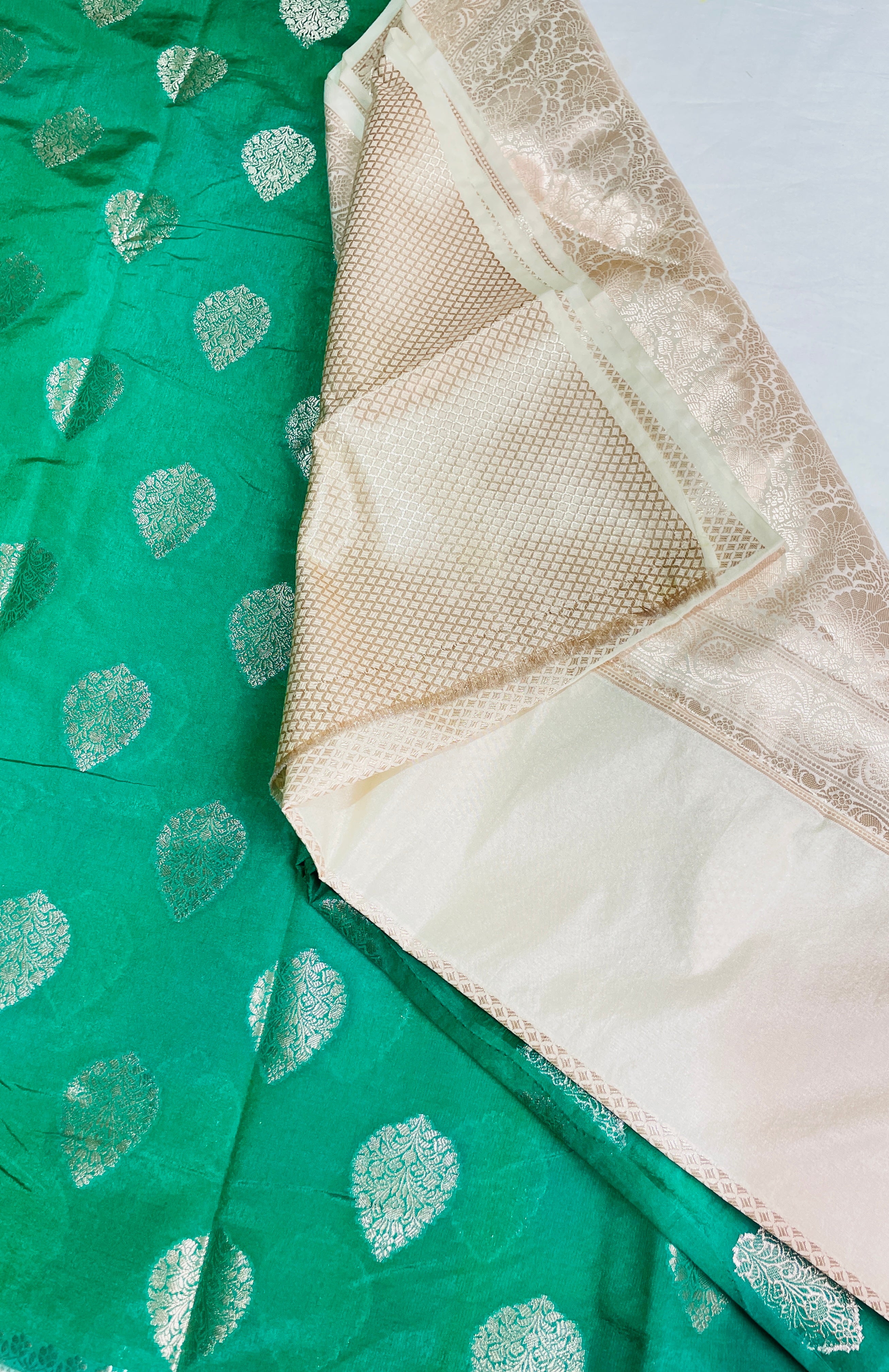 ✨ Dyeable Katan Silk Sarees