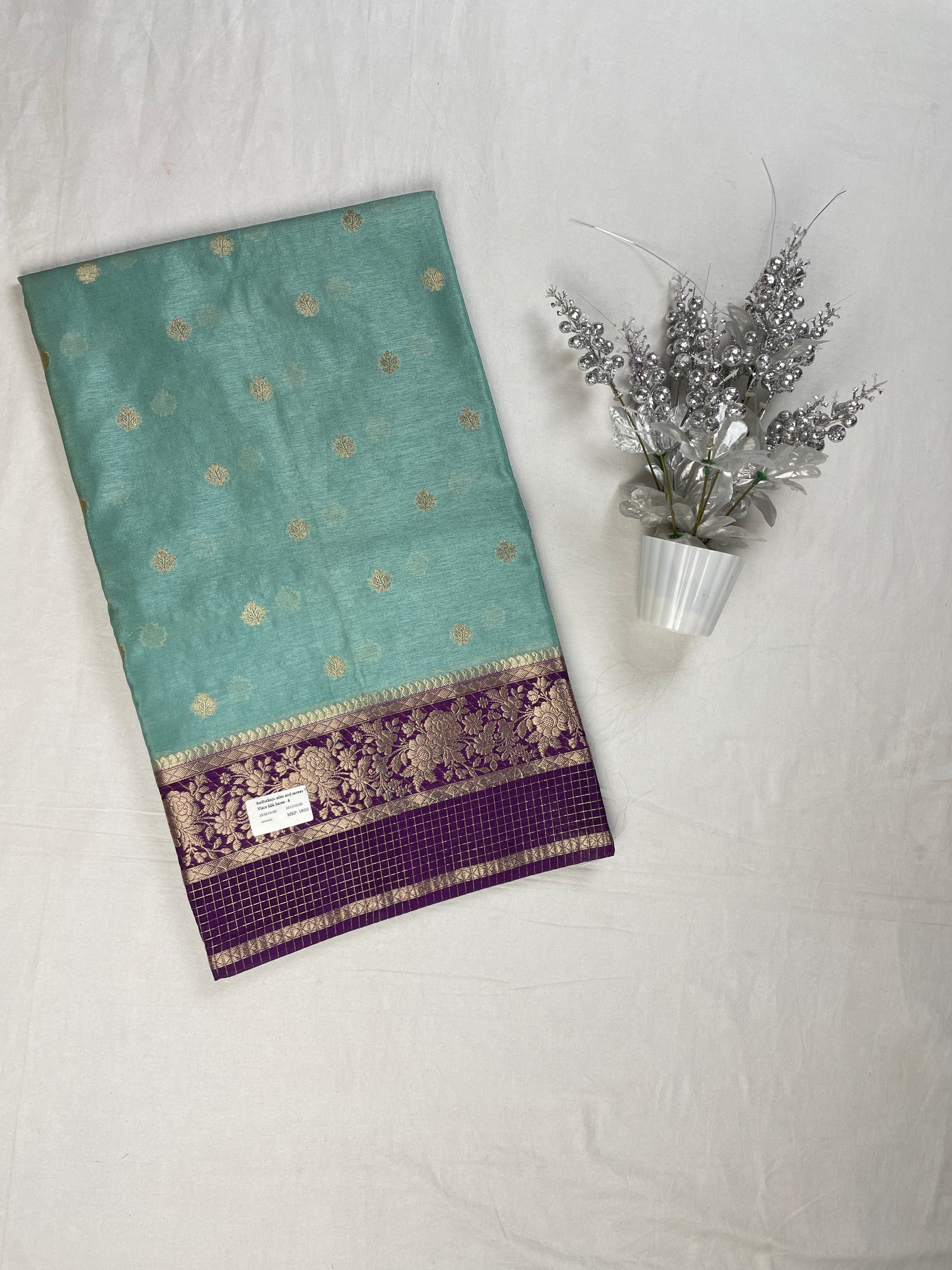 Viscos Silk Fancy Wear Saree