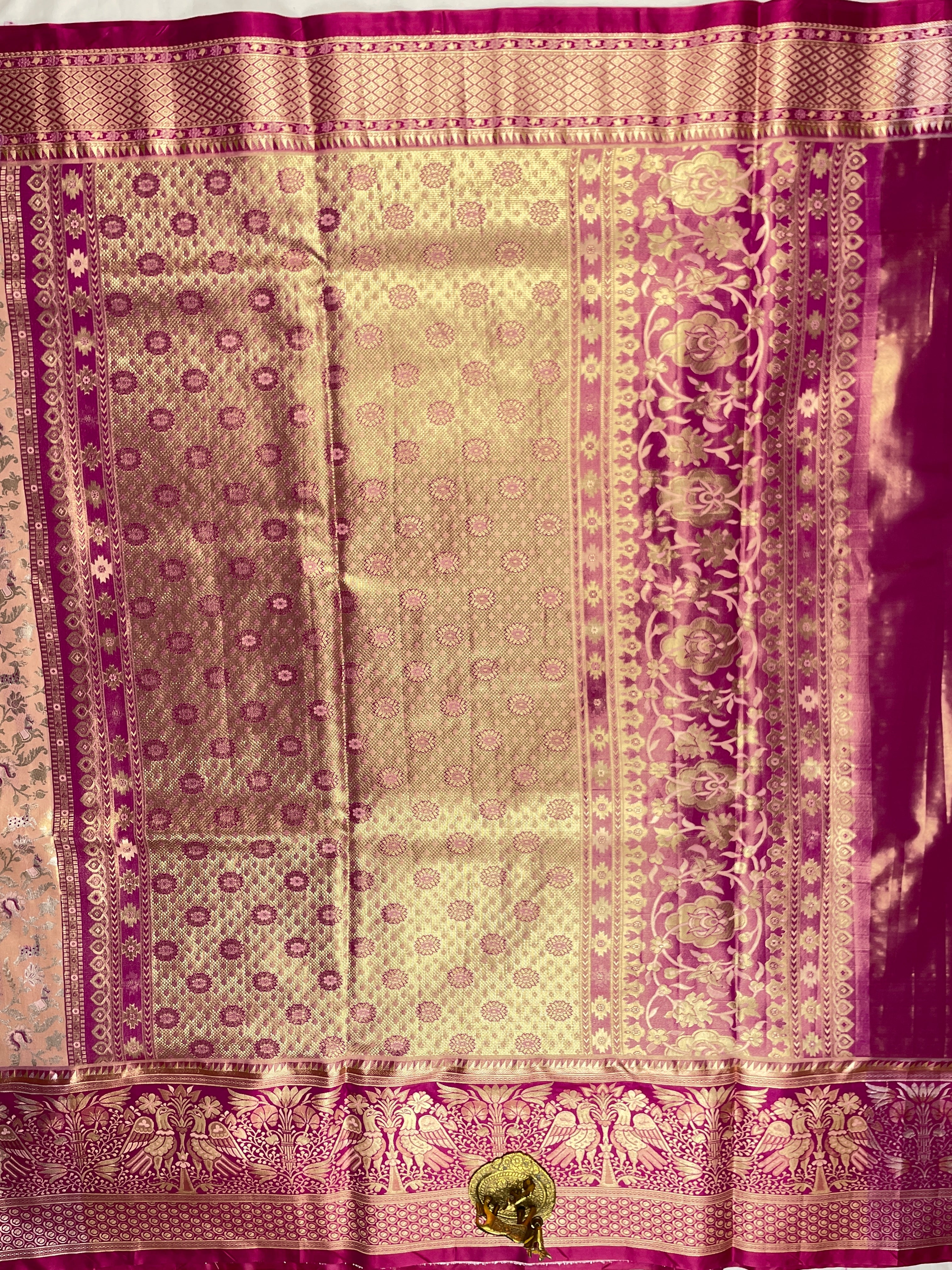 Kanchipattu Meenakari Sarees