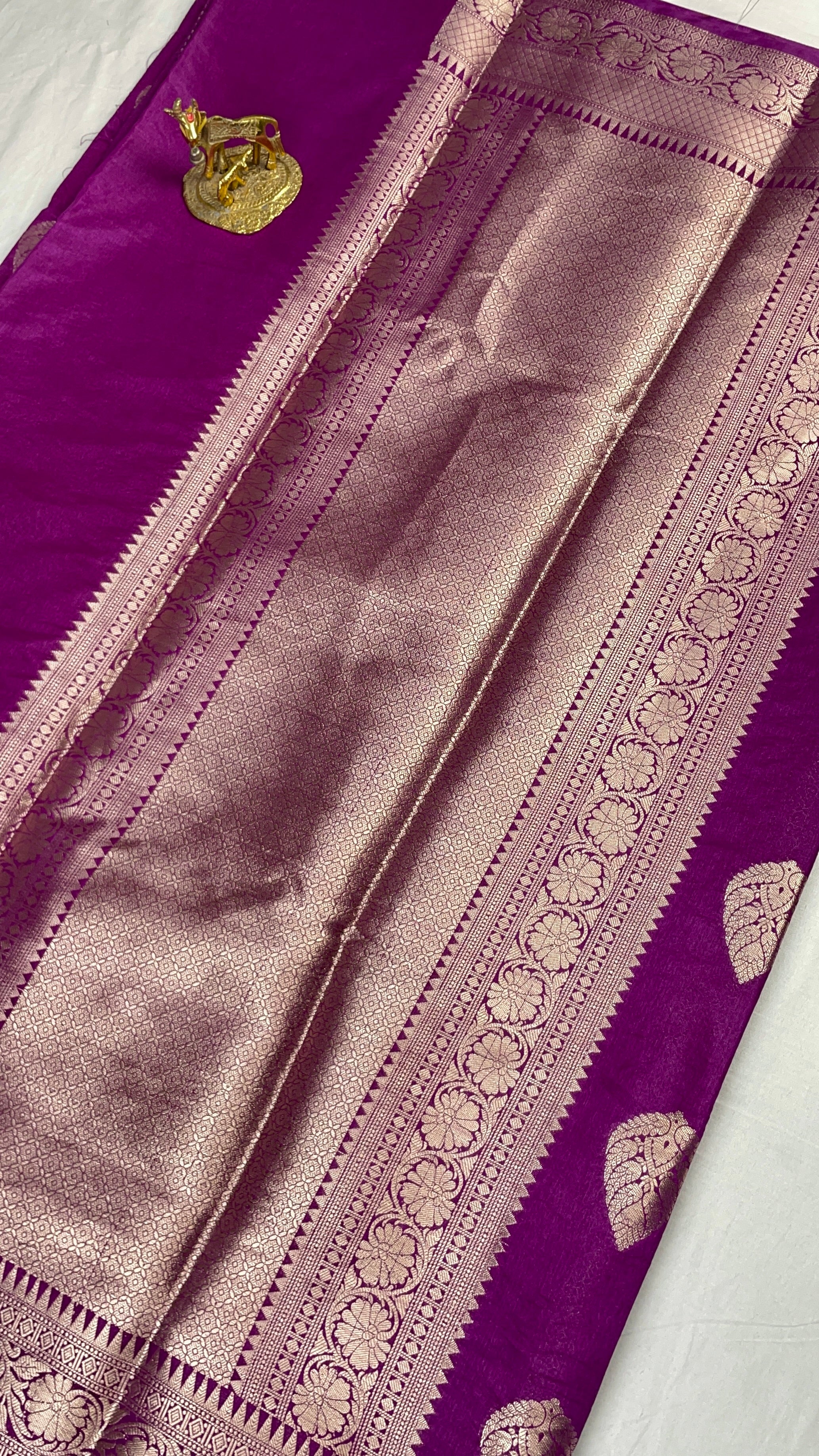 ✨ Banarasi Katan Soft Silk Saree