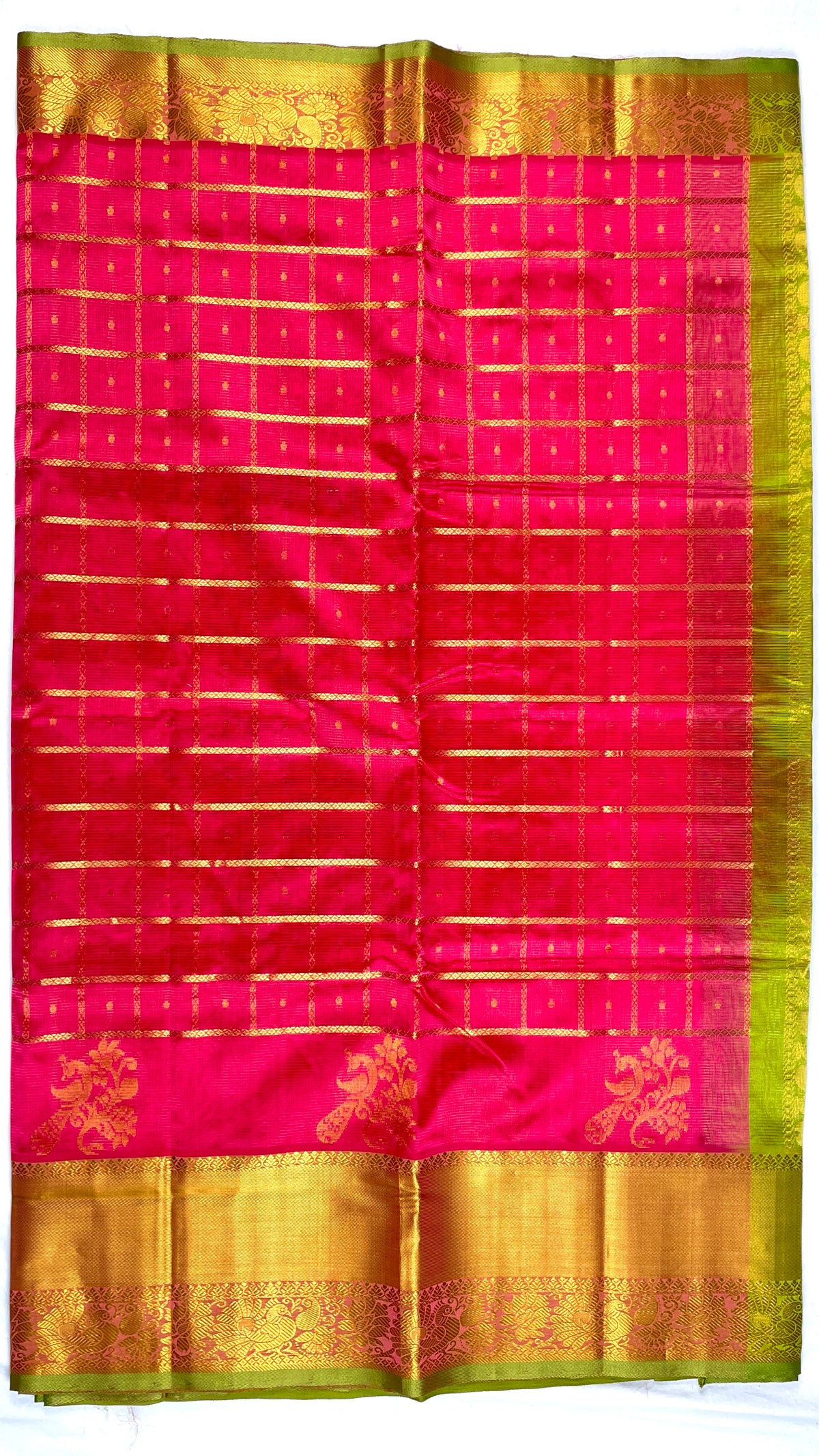 Mangalagiri Pattu Saree Pure Handloom