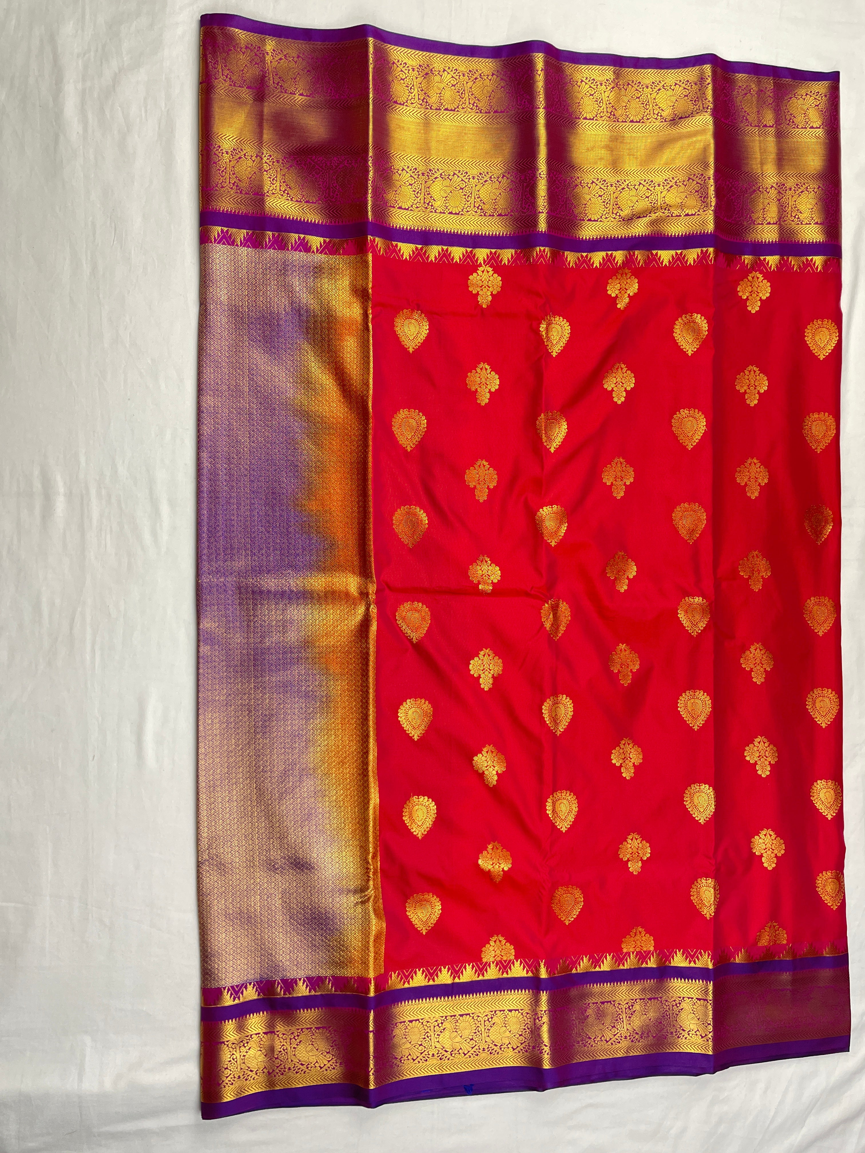 Semi Kanchipattu Saree