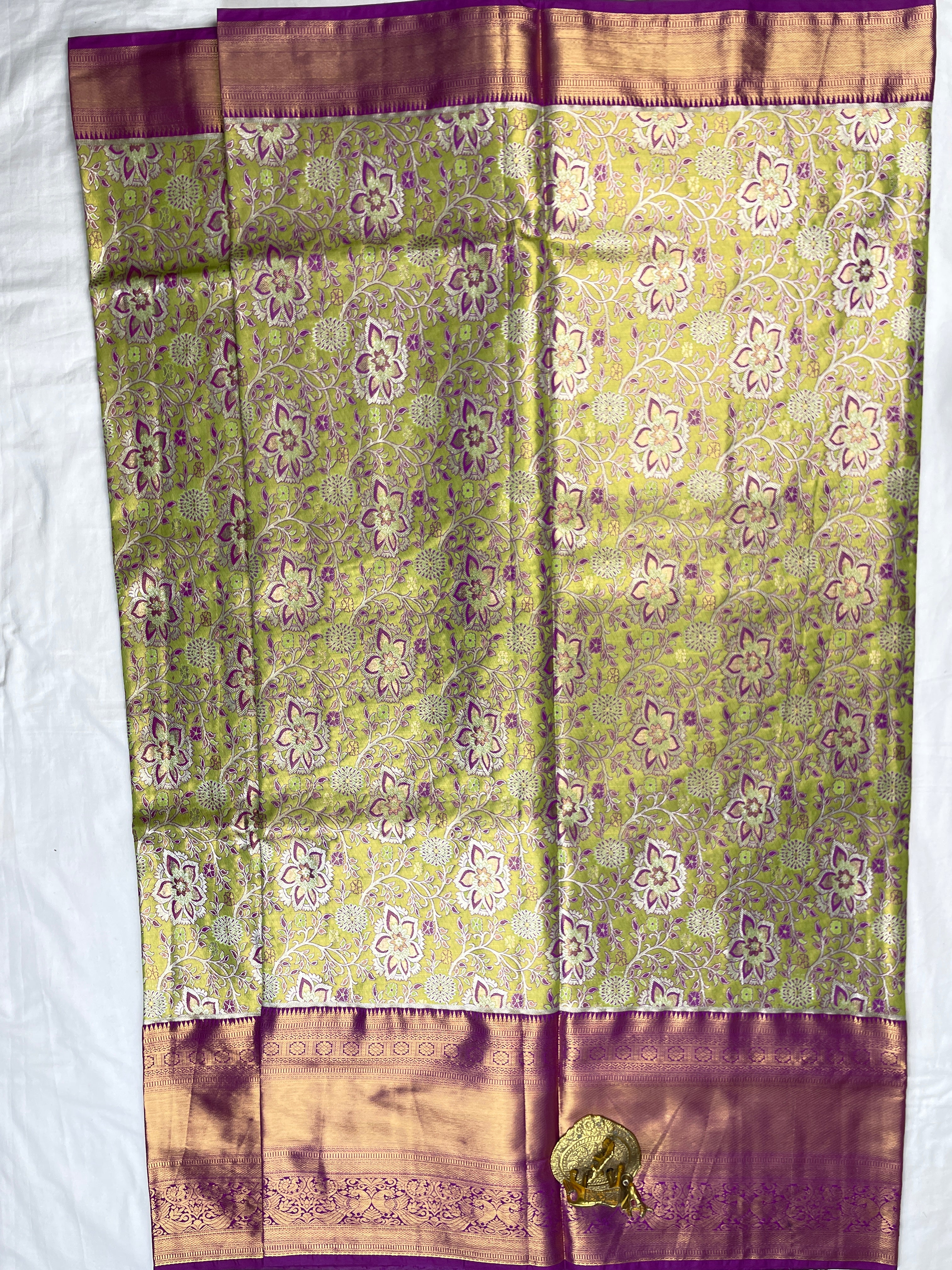 Kanchipattu Meenakari Sarees